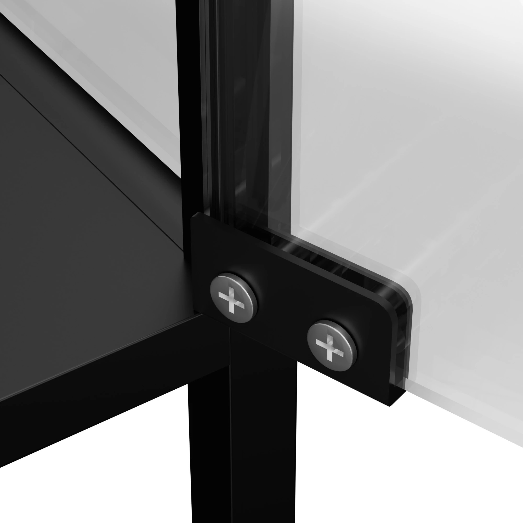 6 Stacked Tempered Glass LED Display Cabinet Steel Collections With RGB Light, 6 of 9