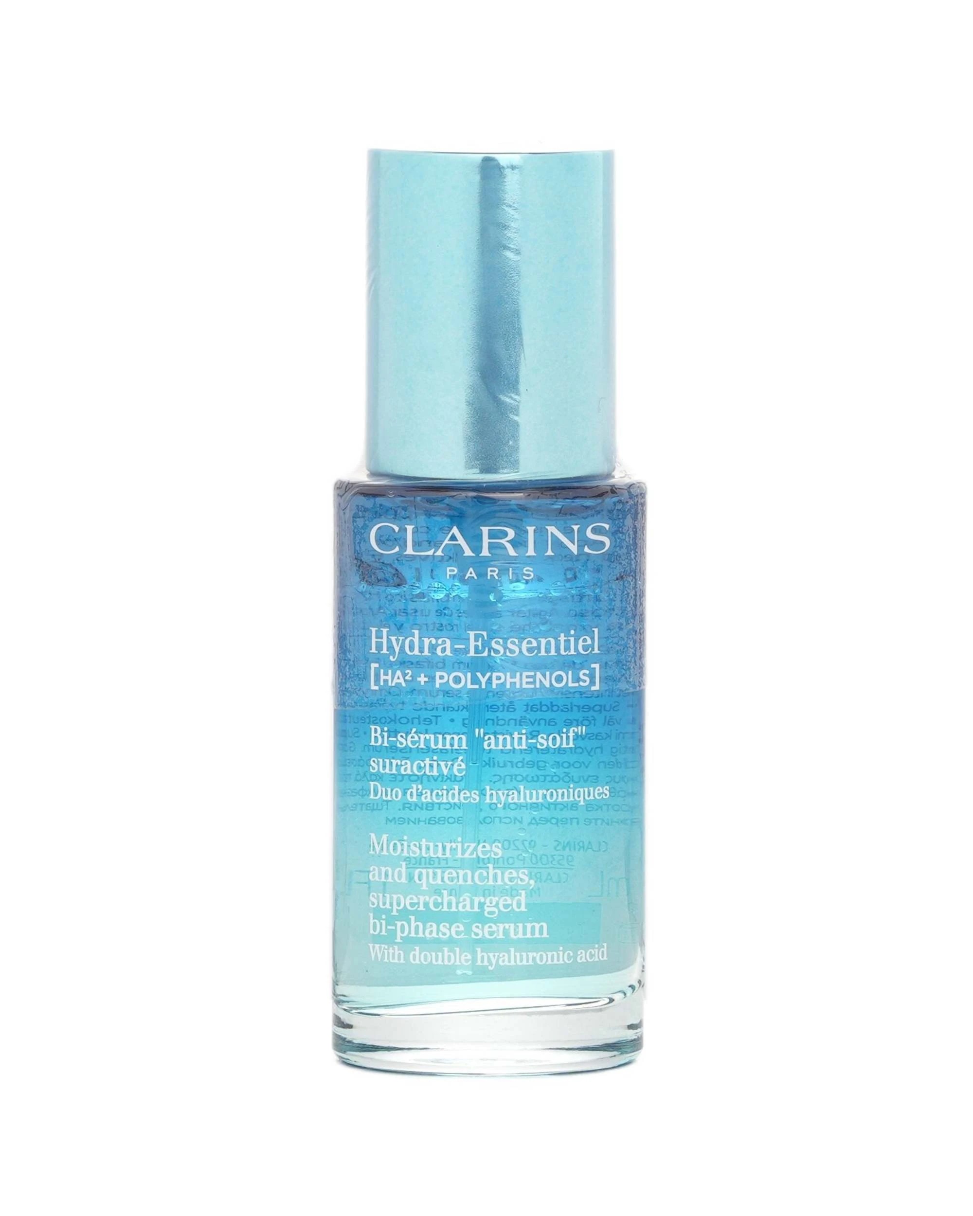 1 Clarins Hydra Essentiel Moisturizes And Quenches, SuperCharged Bi Phase Serum  30ml/1oz, 1 of 1