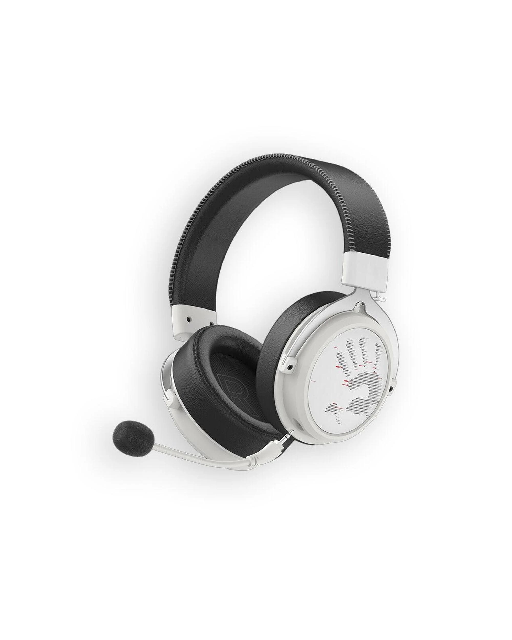 1 Bloody MR590 Sports White Multi Mode Wireless ENC Gaming Headset - White, 1 of 5