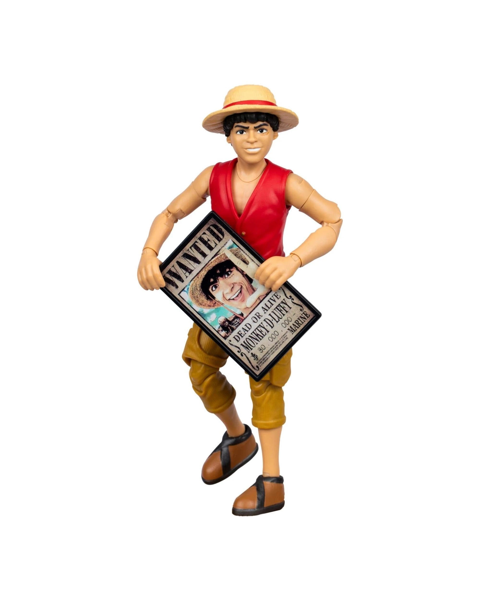 4 One Piece Netflix Adventure Series 1 Monkey D Luffy Action Figure, 4 of 9