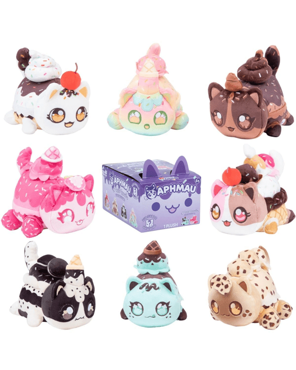 15cm Aphmau MeeMeows Mystery Plush: Ice Cream - Assorted