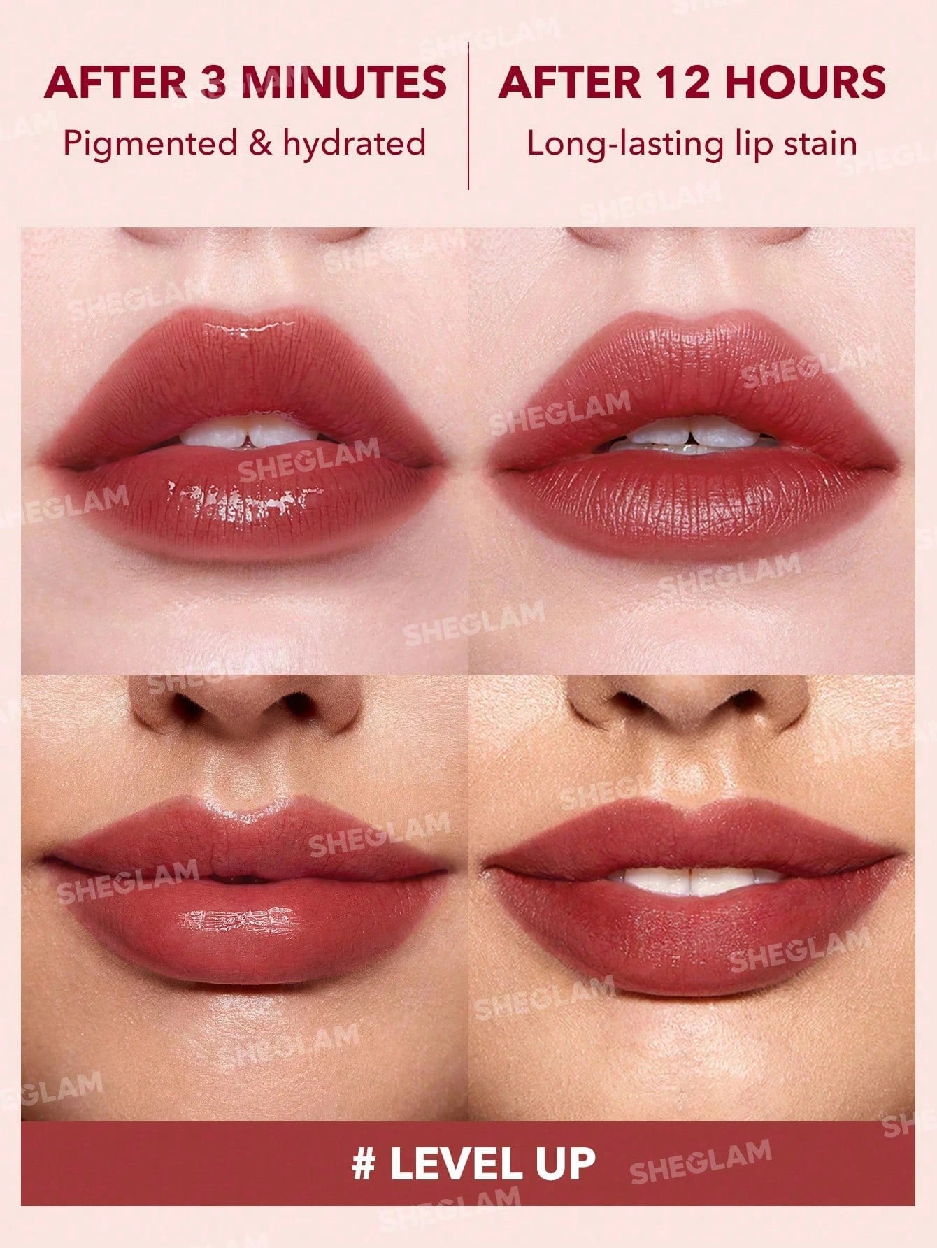 4 SHEGLAM Take A Hint Lip Tint - Level Up, 4 of 6