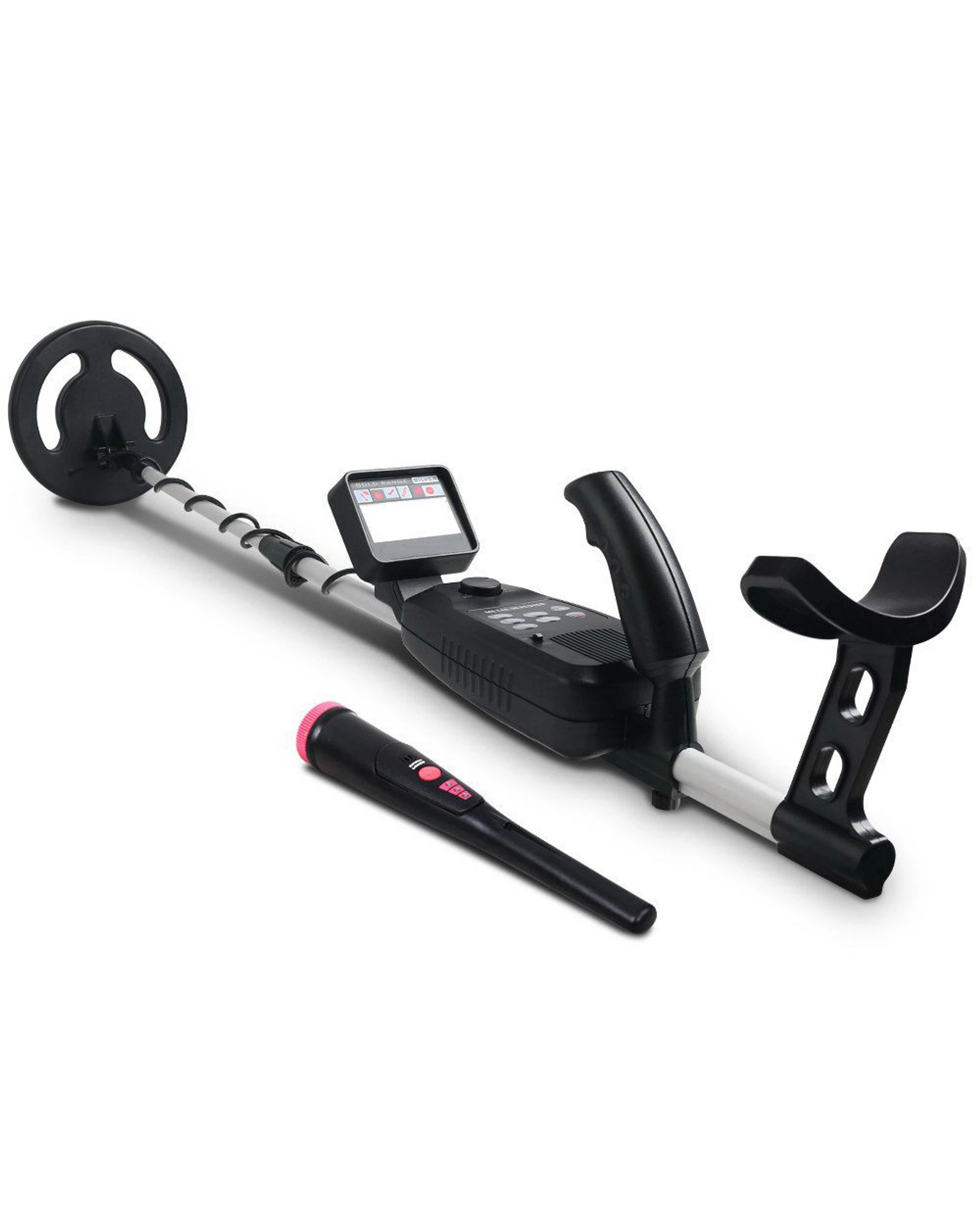 1 Weisshorn Metal Detector 180MM Deep Sensitive Waterproof Pinpointer Treasure Hunter - Black, 1 of 4
