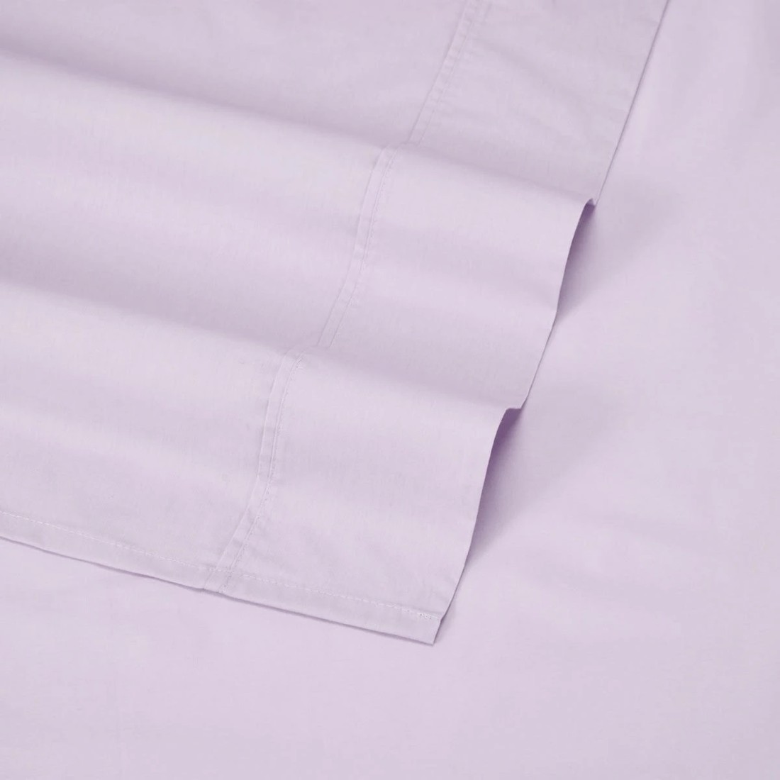 4 250 Thread Count Cotton Rich Sheet Set - Queen Bed, Lilac, 4 of 7