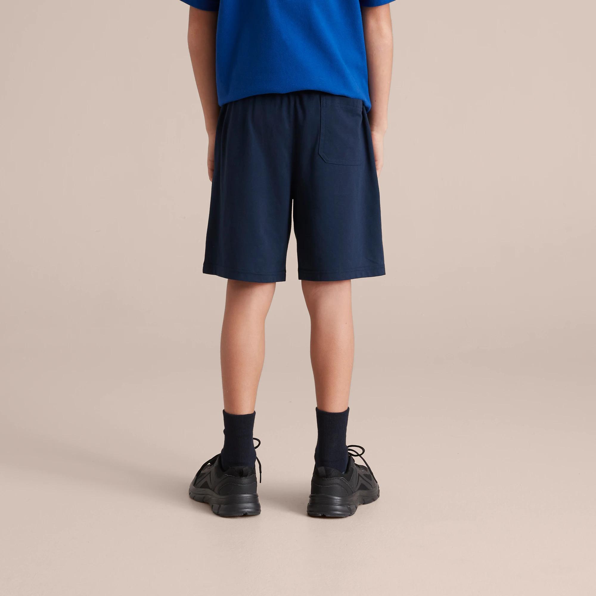 4 Target School Knit Shorts NAVY BLUE, 4 of 10