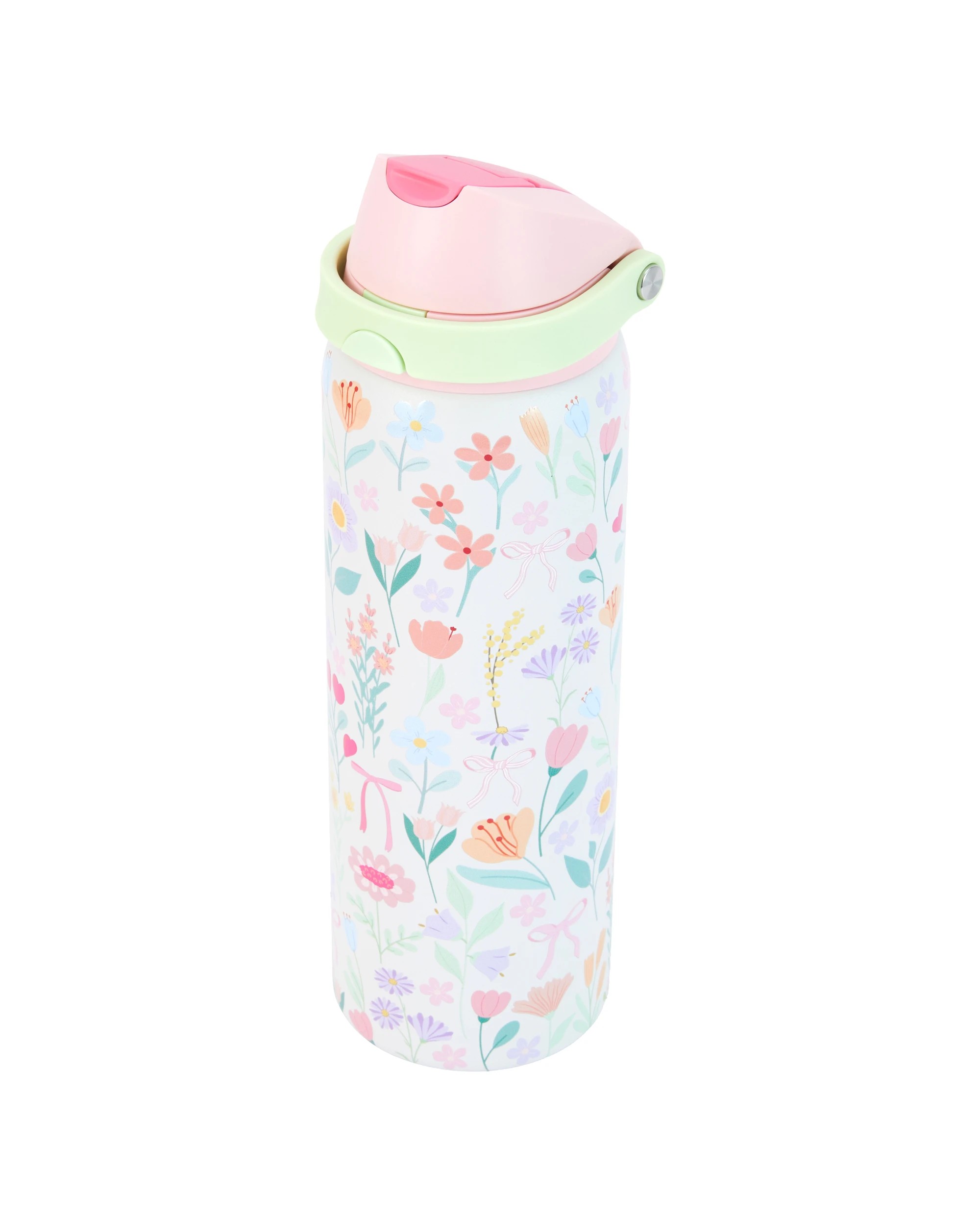 3 940ml Floral Dual Function Drink Bottle, 3 of 6