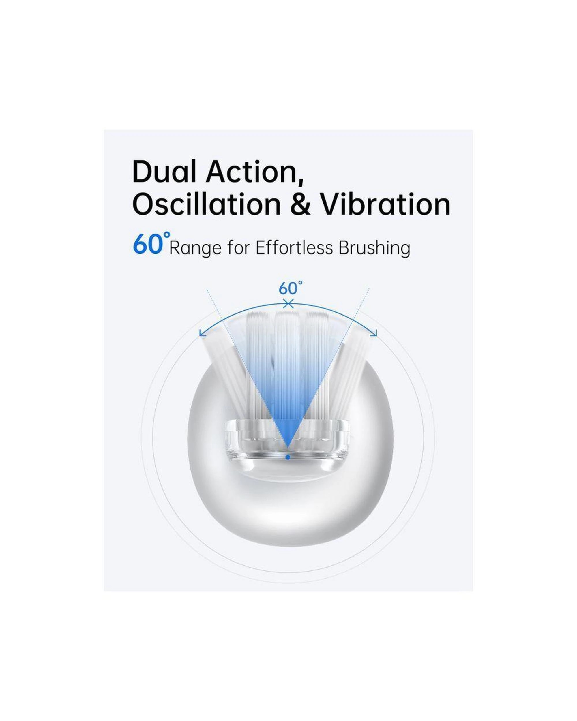 10 Laifen Wave Electric Toothbrush Stainless Steel 60 Degree Oscillation App USB C 3 Brush Heads, 10 of 10