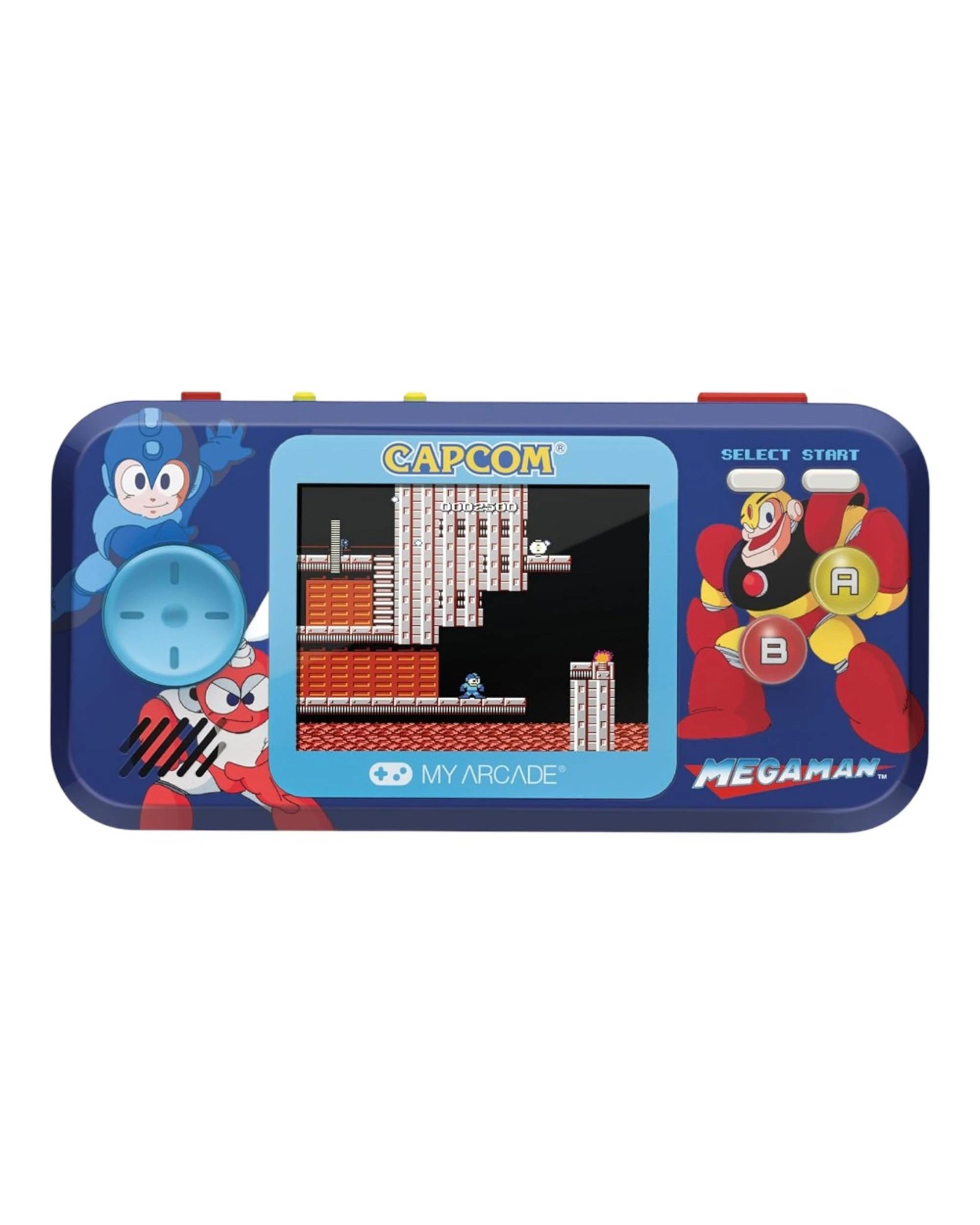 1 My Arcade Mega Man Pocket Player Pro + Travel Case, 1 of 6