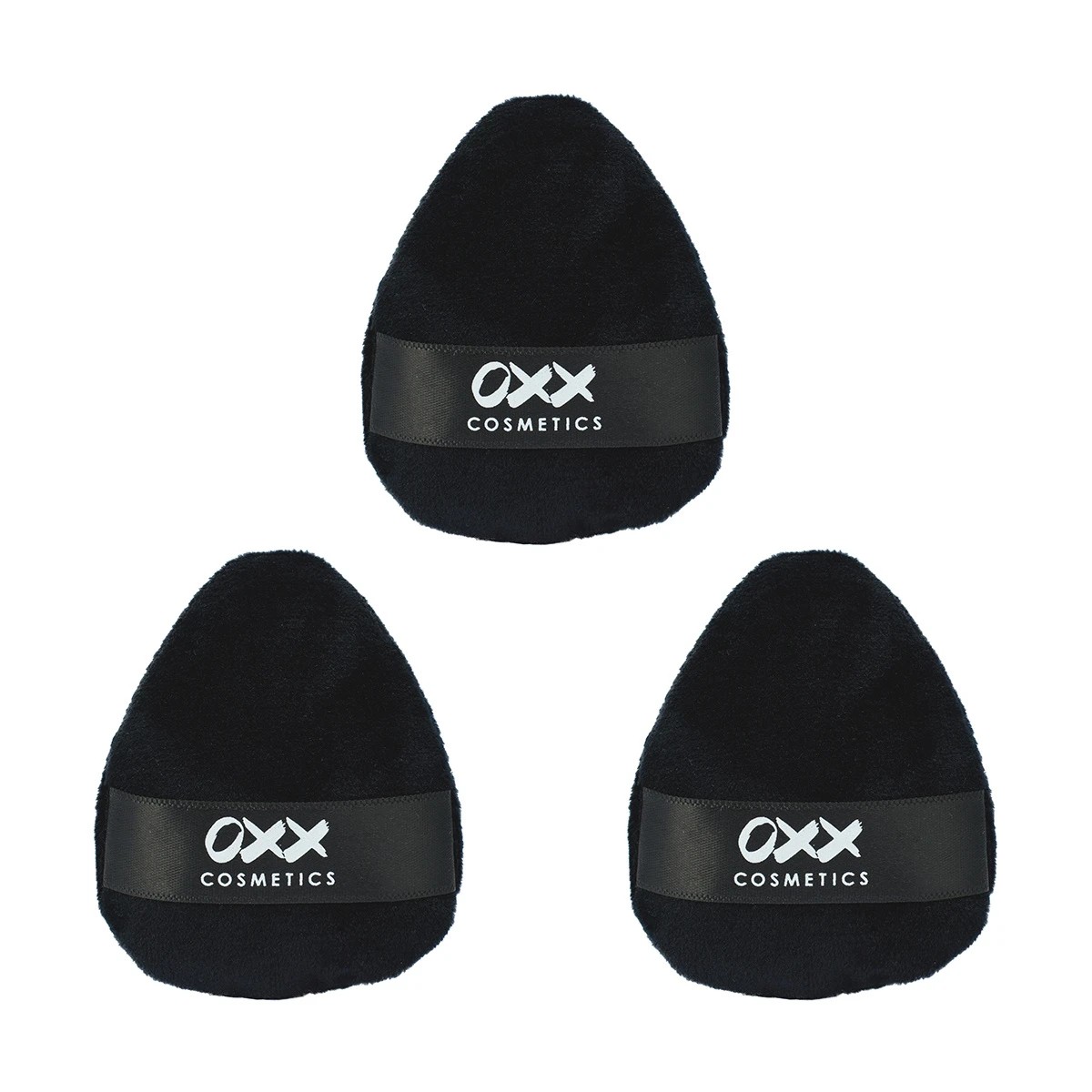 2 OXX Cosmetics 3 Pack Powder Puff - Black, 2 of 5