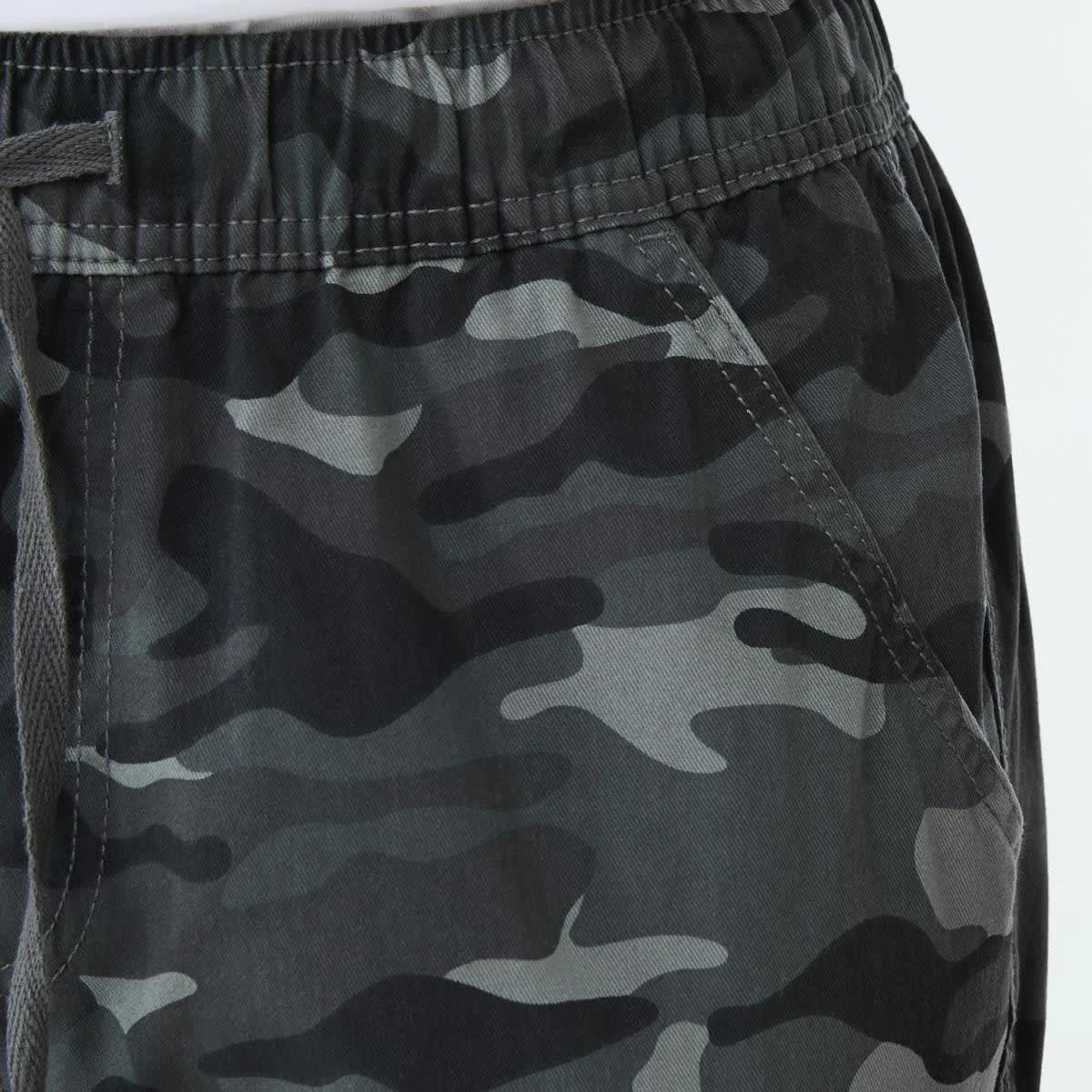 5 Elastic Waist Cargo Shorts URBAN CAMO ENDLESS GREY, 5 of 6