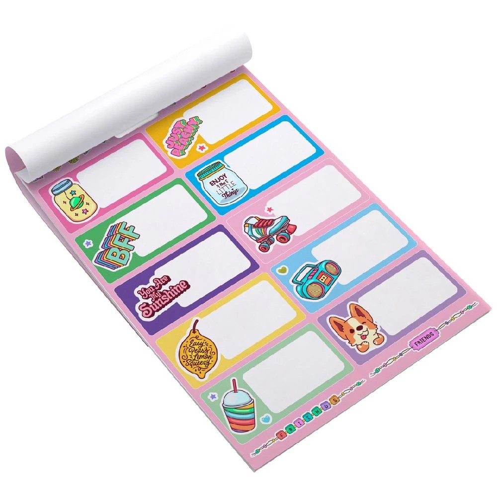 8 Avery Book Labels Retro Cute, 8 of 8