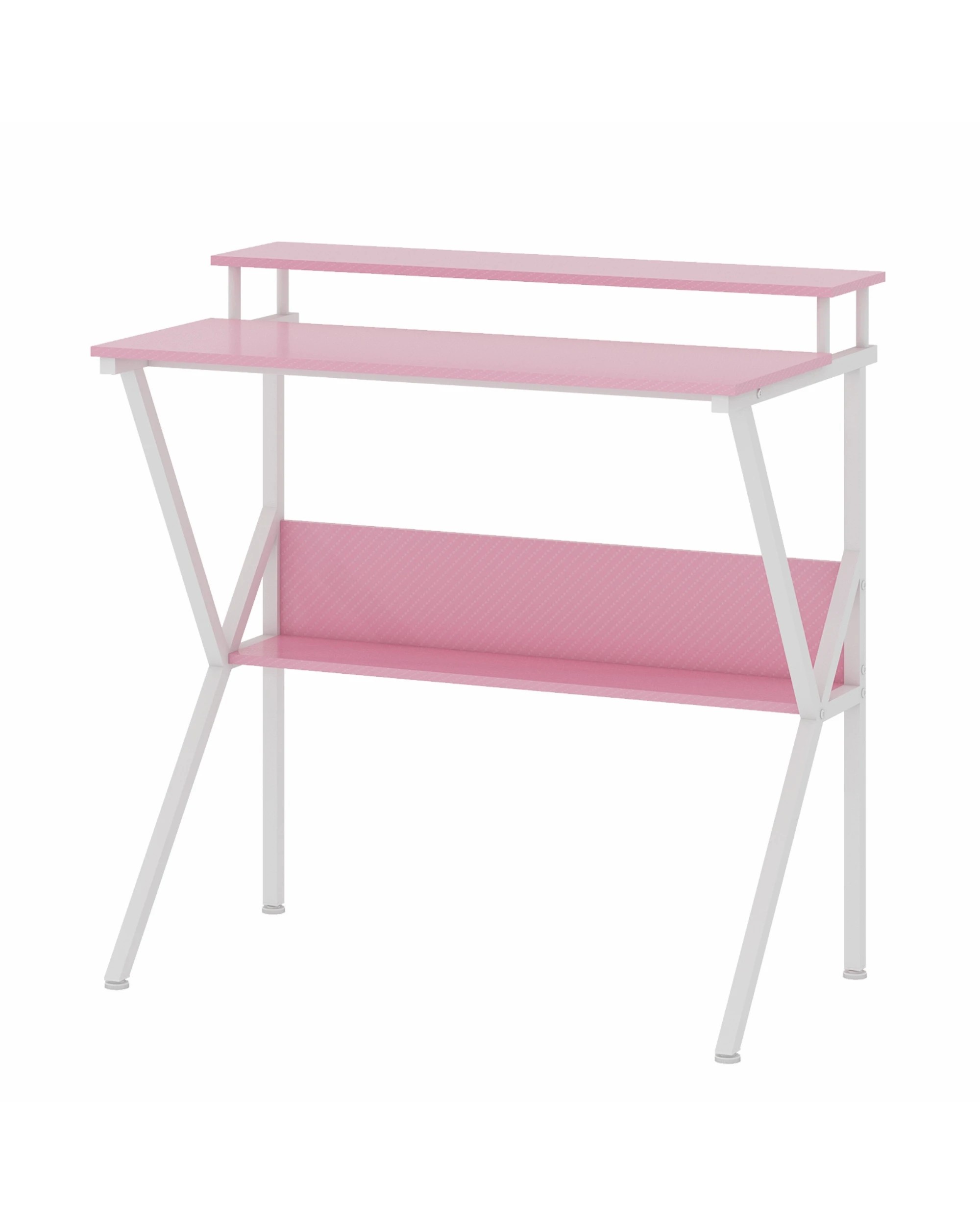 9 Advwin 80cm Small Computer Desk with Monitor Stand Writing Table with Shelf, 9 of 10