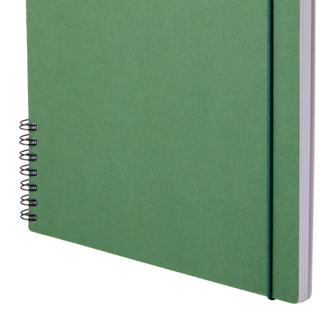 4 B5 Split Spiral Notebook - Green, 4 of 6