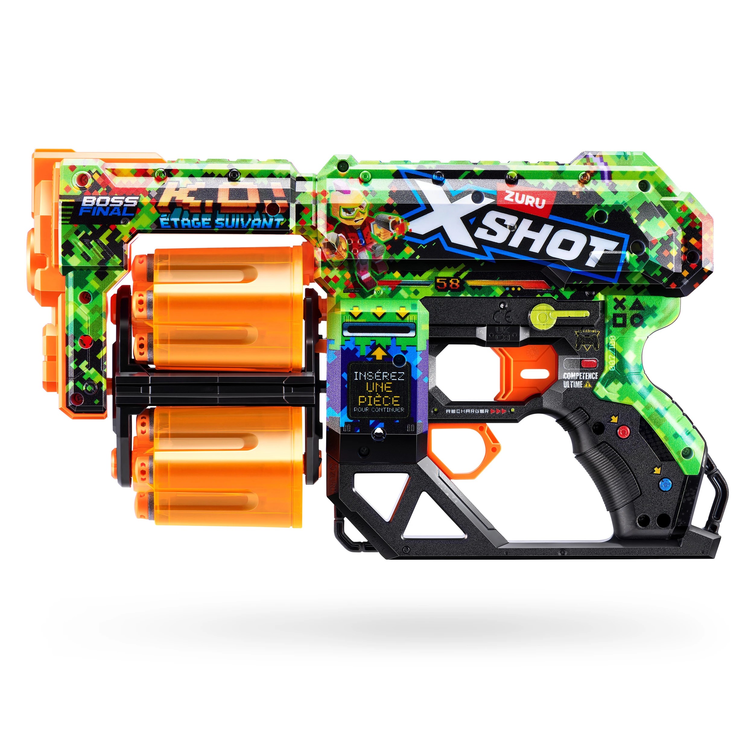 4 Zuru X-Shot Skins Dread Dart Blaster - Boom, 4 of 9