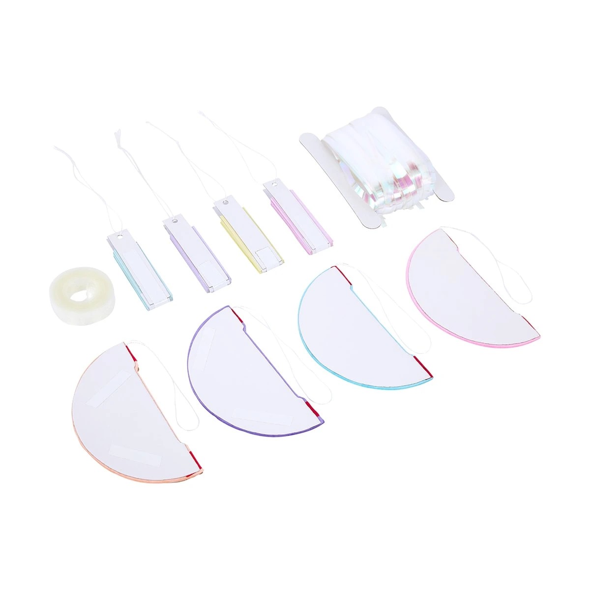 5 Pastel Embellished Mega Balloon Garland, 5 of 8