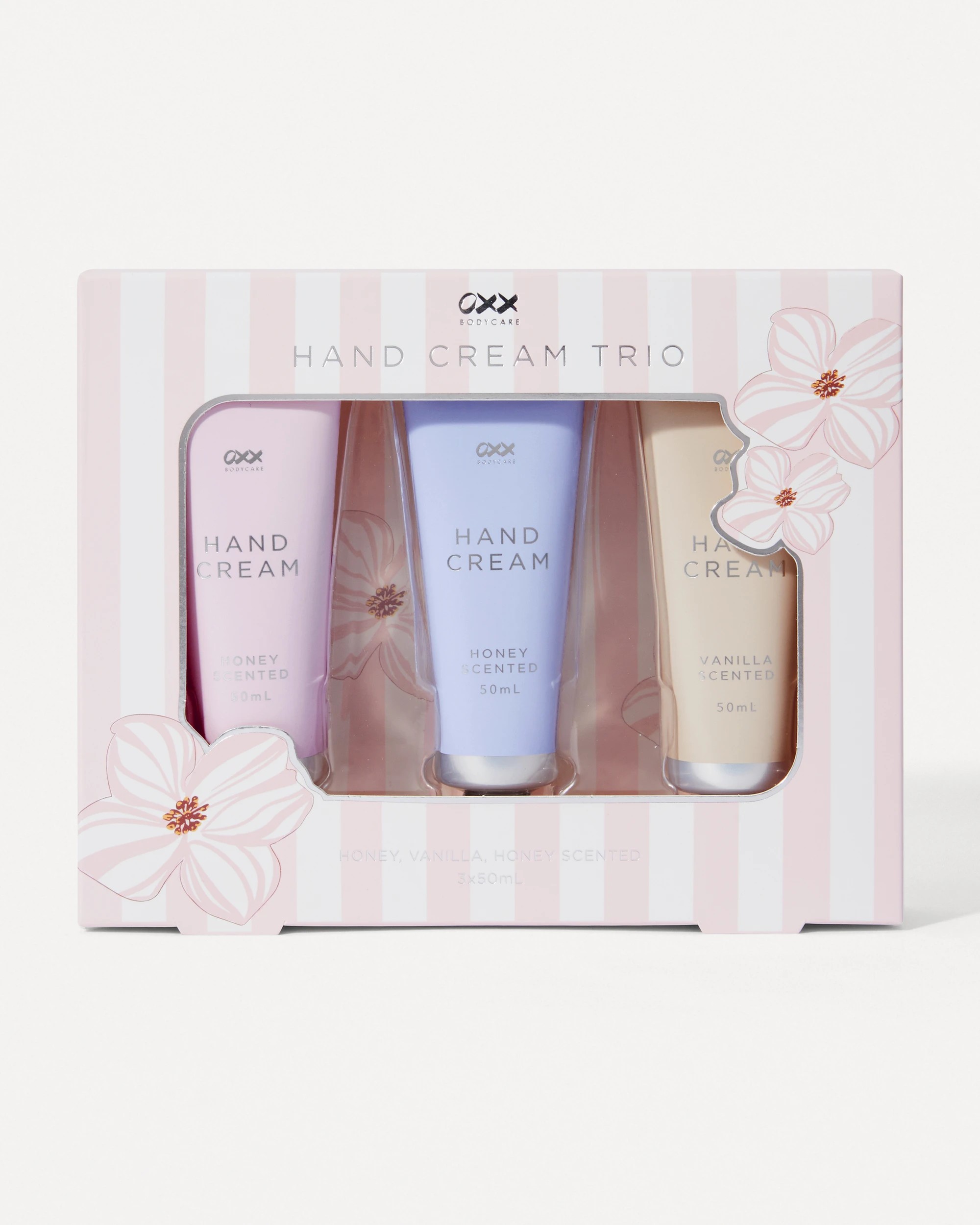 4 OXX Bodycare Hand Cream Trio - Honey and Vanilla Scented, 4 of 5
