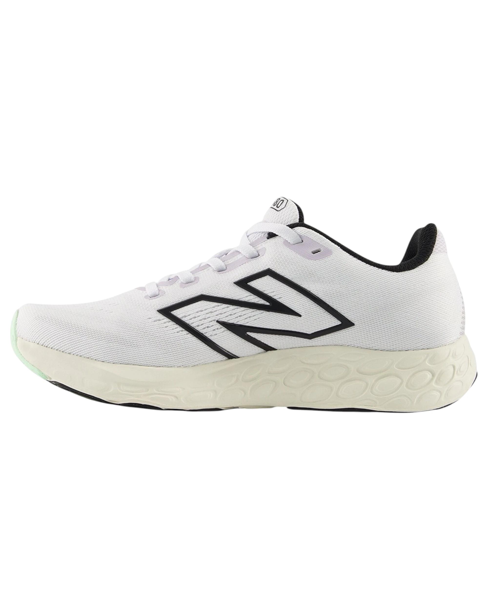 2 New Balance Womens 680 Athletic Shoes WHITE, 2 of 5