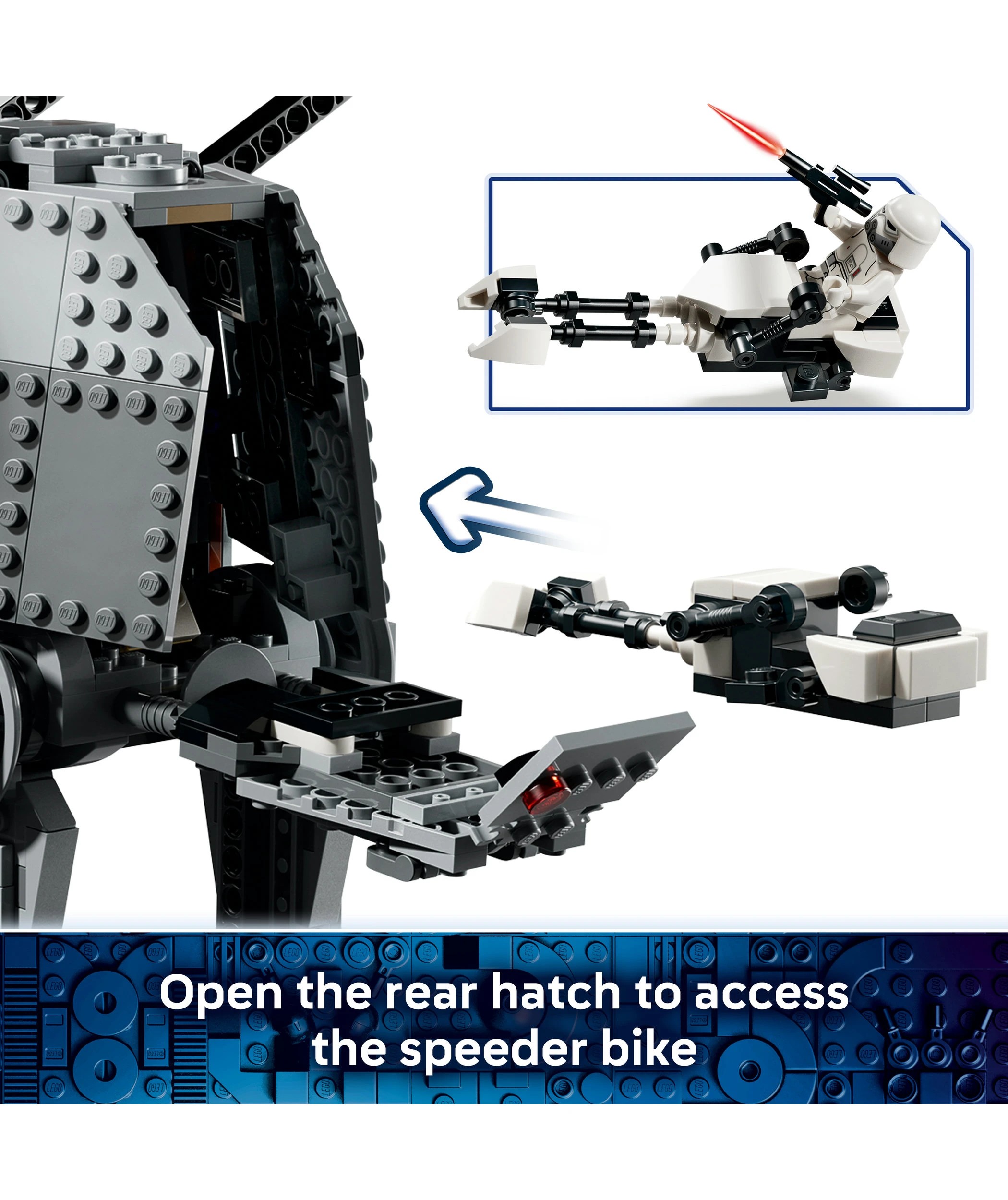 6 LEGO Star Wars Imperial Remnant AT-AT with INT-4 75454, 6 of 10