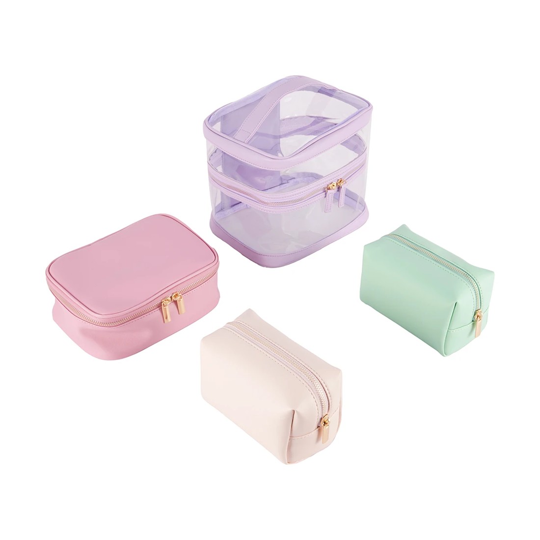 4 OXX Cosmetics 4 Piece Makeup Bag - Pastel, 4 of 9