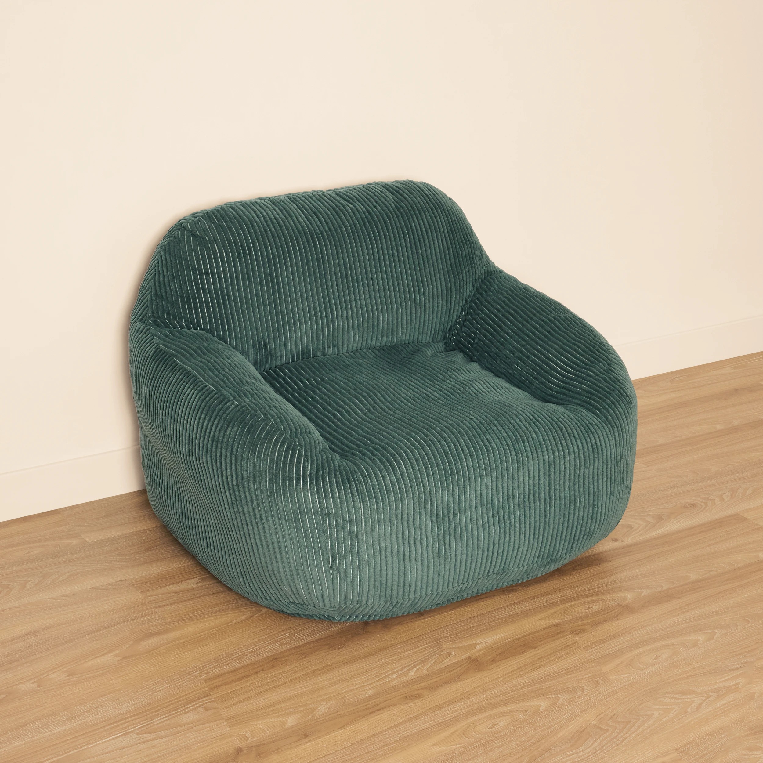 3 Expanding Chair Green Corduroy, 3 of 5