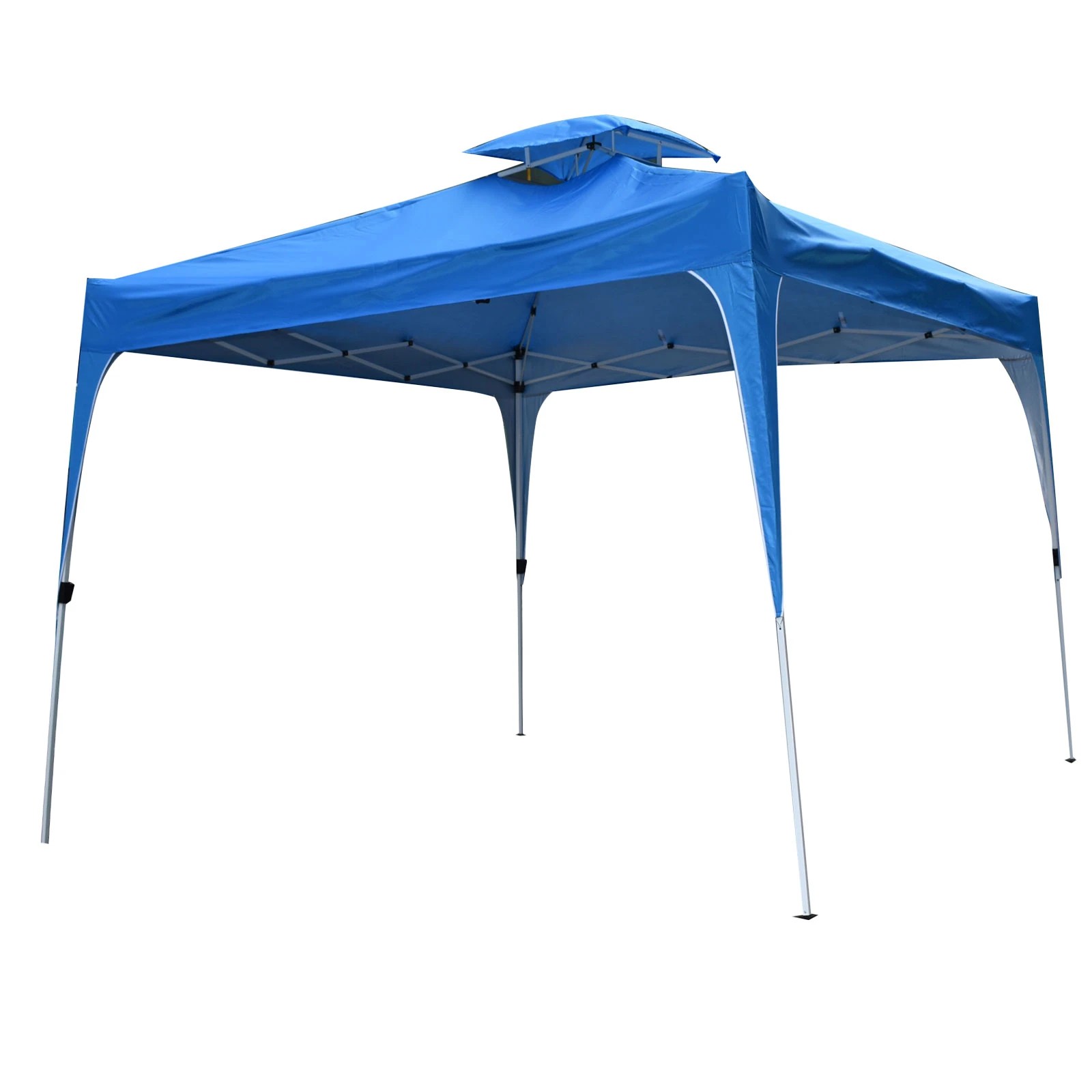 2 Arcadia Furniture Portable Camping Beach 3M x 3M Outdoor Folding Tent Navy - Blue, 2 of 9