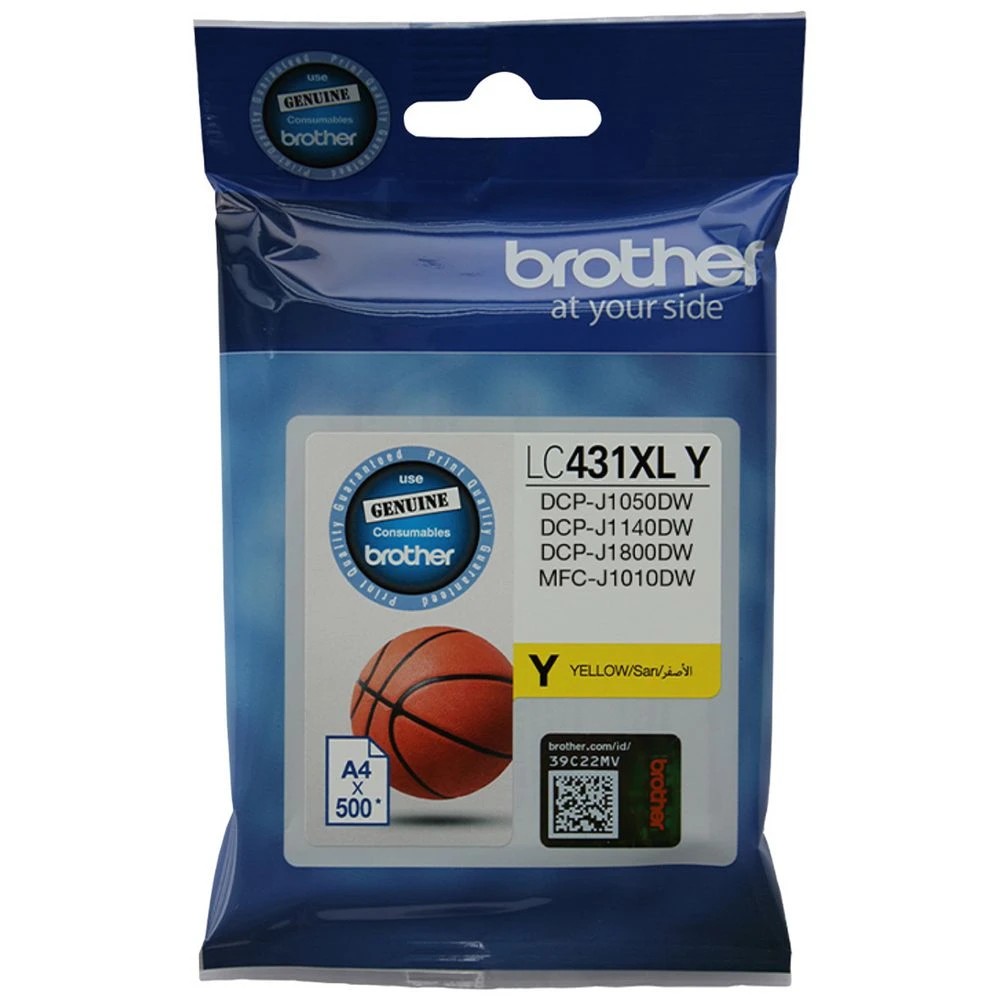 1 Brother LC431XLY Ink Cartridge Yellow, 1 of 1