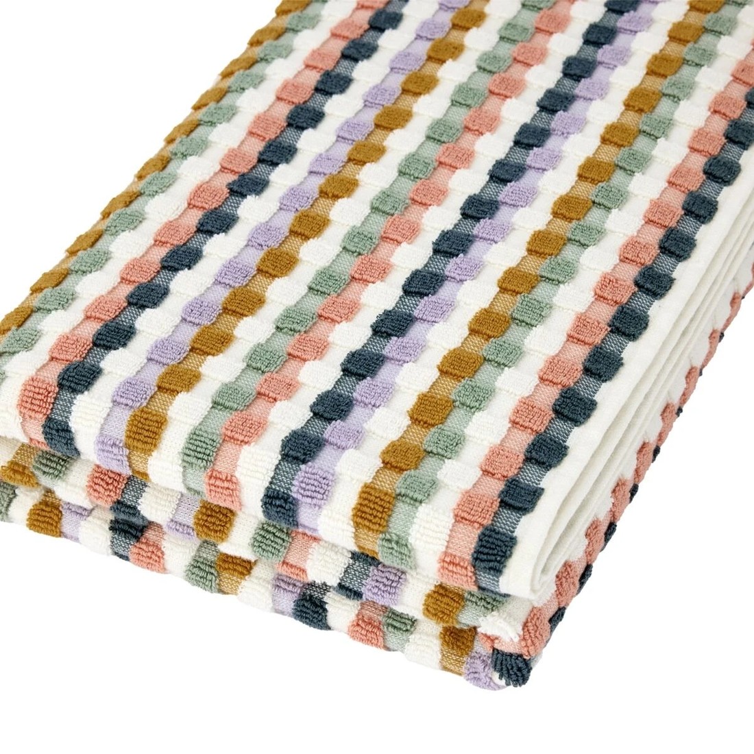 4 Multi Popcorn Cotton Bath Towel, 4 of 6