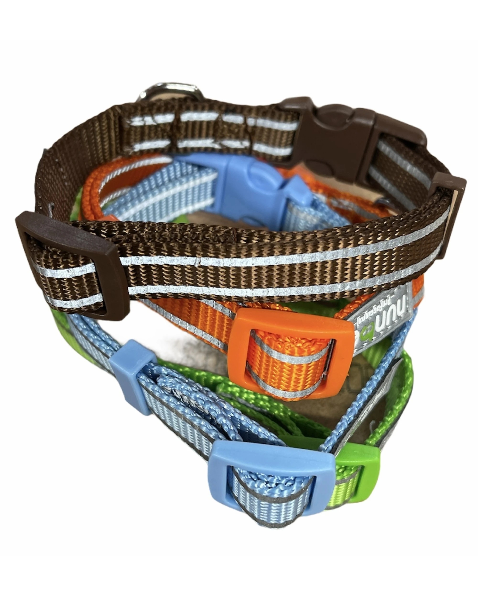 7 BR Pets Reflective Dog Collar Utility Classic Side Release w/ Hi Vis Stitching - 1.5cm Width (Small Dogs), 7 of 7