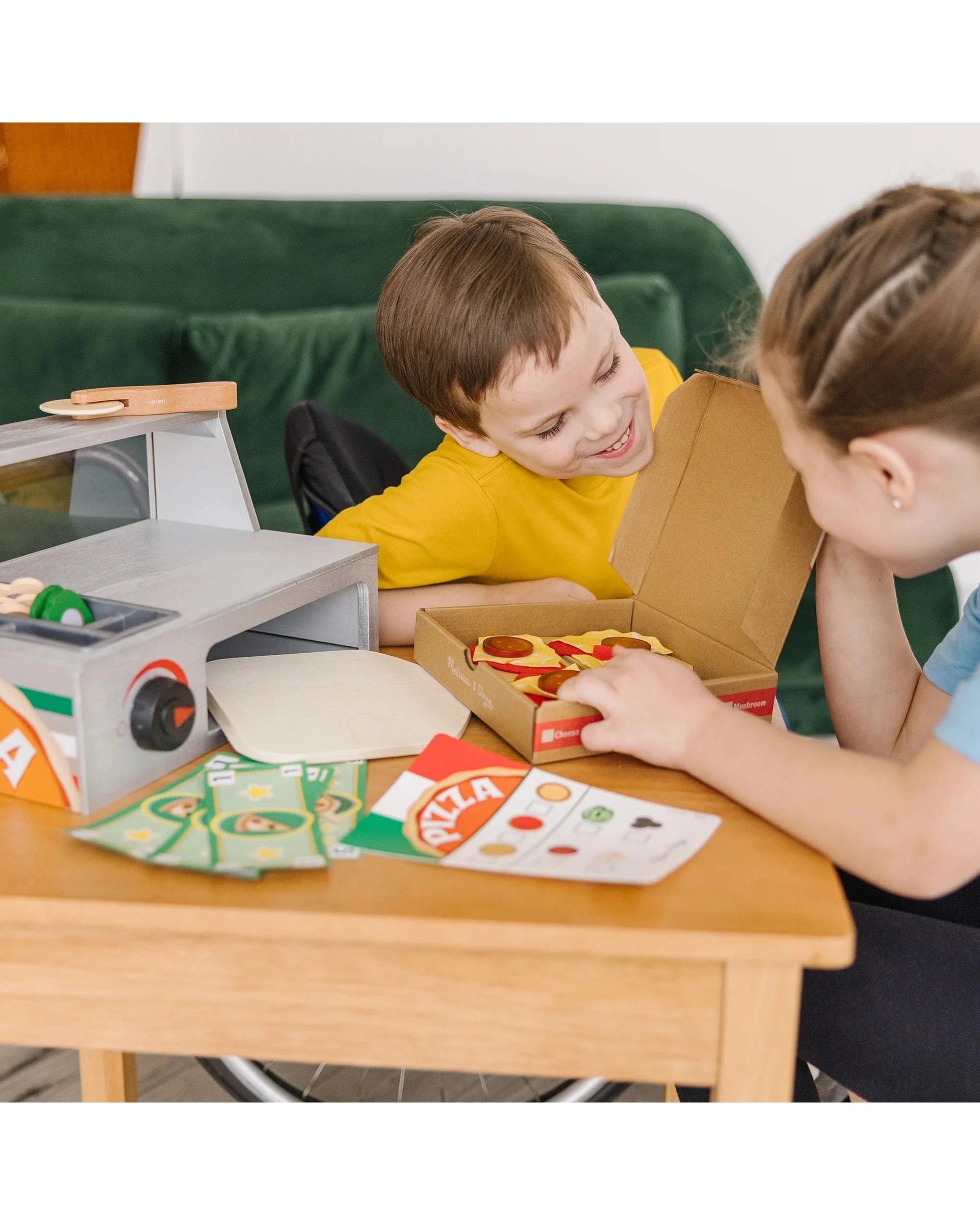 9 Melissa and Doug Top and Bake Pizza Counter Playset, 9 of 9