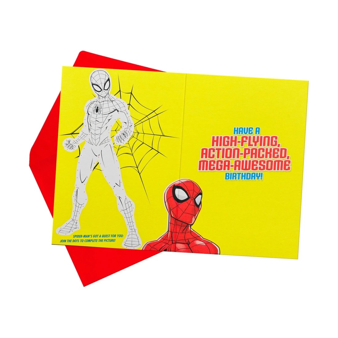 2 Hallmark Marvel Spiderman Birthday Card - Age 6, 2 of 3