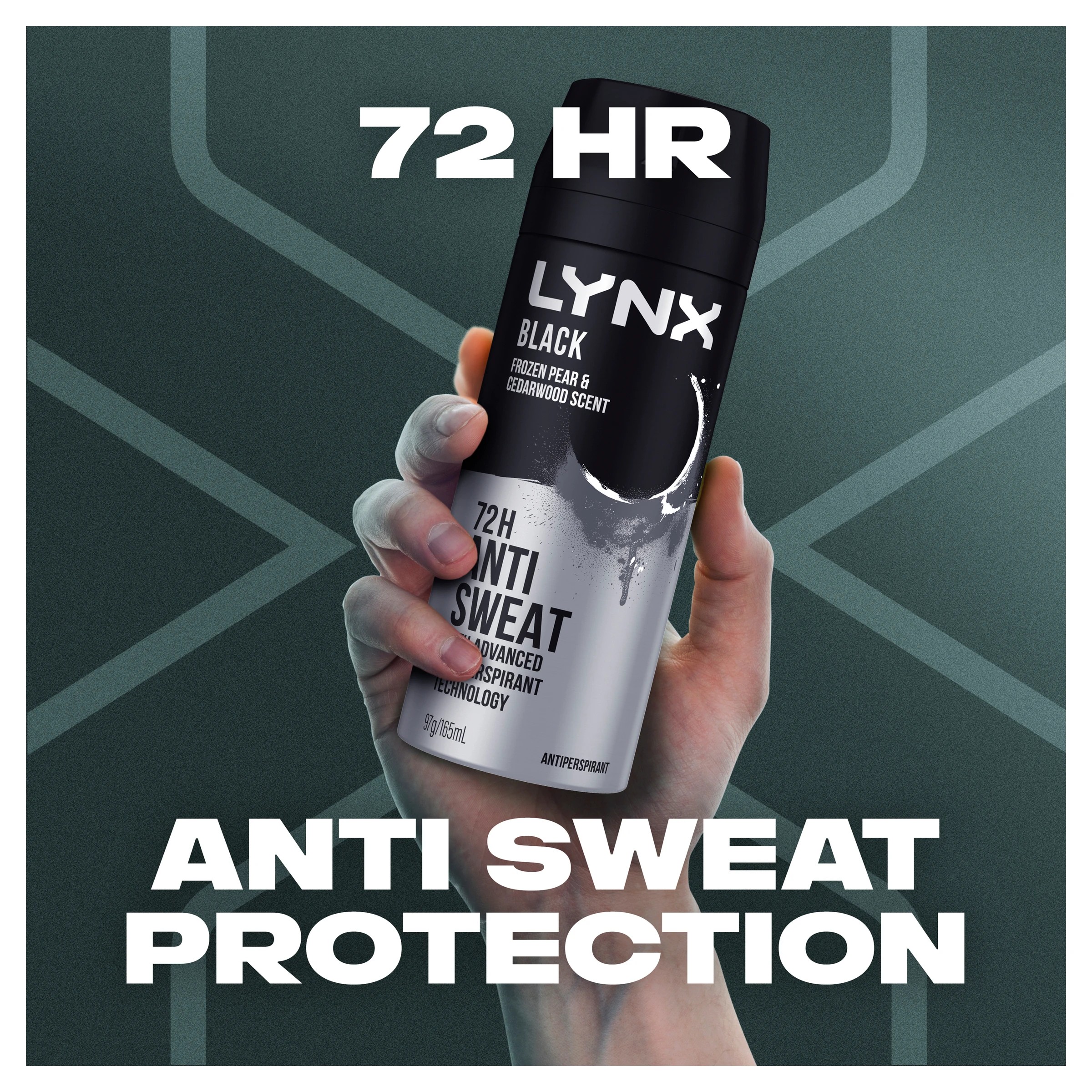 4 LYNX Black Antiperspirant Aerosol 165ml, 4 of 7