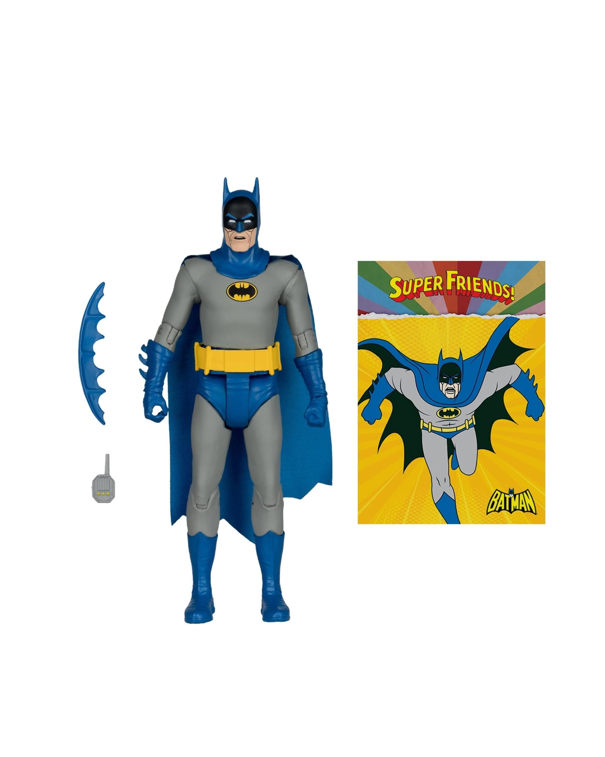 2 DC Comics Retro Super Friends Bizarro Batman 6 inch Action Figure, 2 of 8