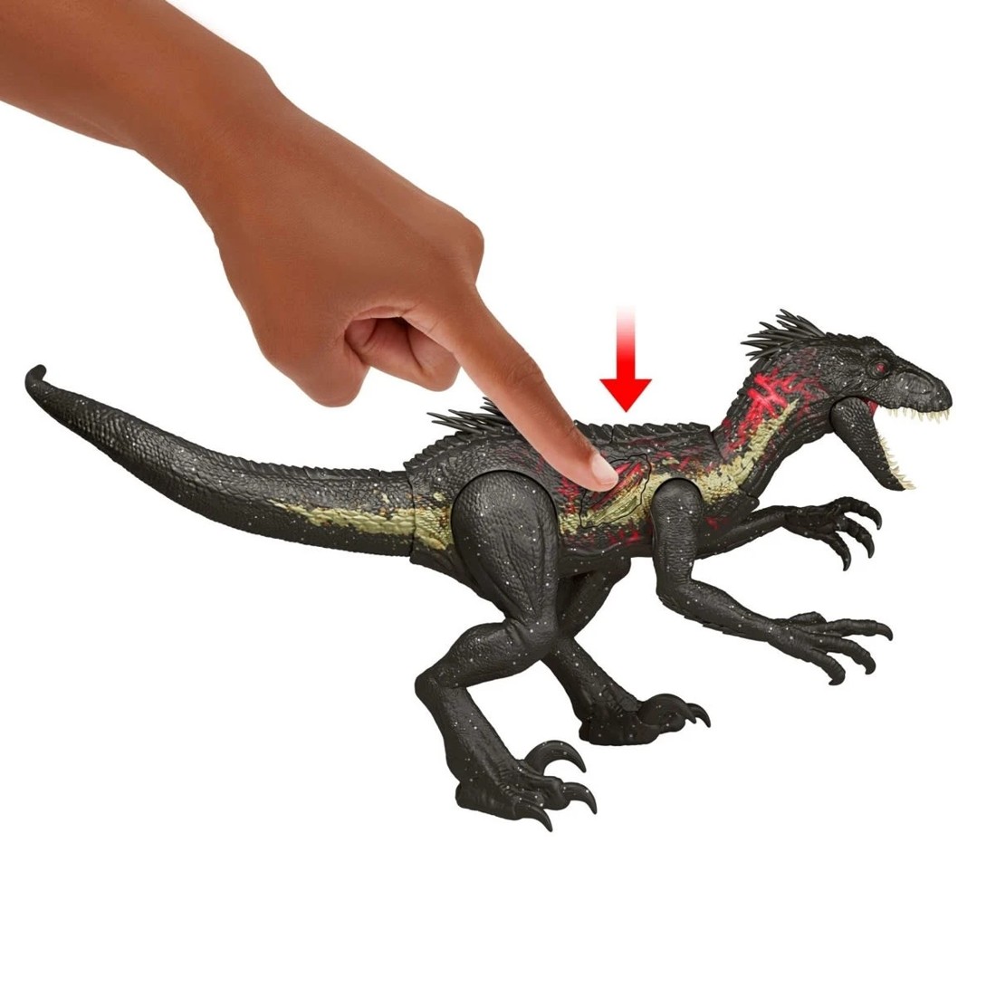 3 Jurassic World Ultimate Damage Indoraptor Dinosaur Figure, 3 of 7