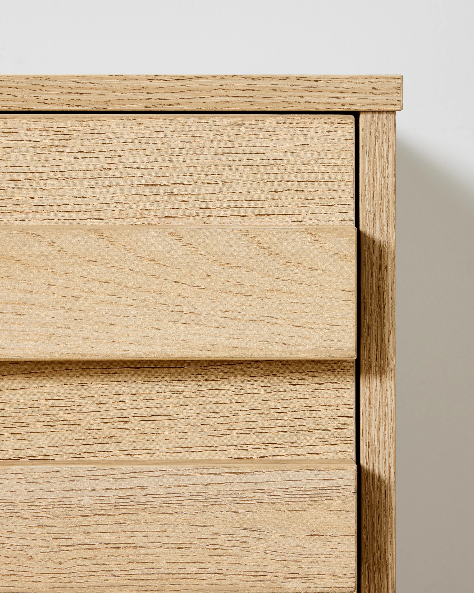 6 Sadie 2 Drawer Bedside Table - Light Oak, 6 of 9