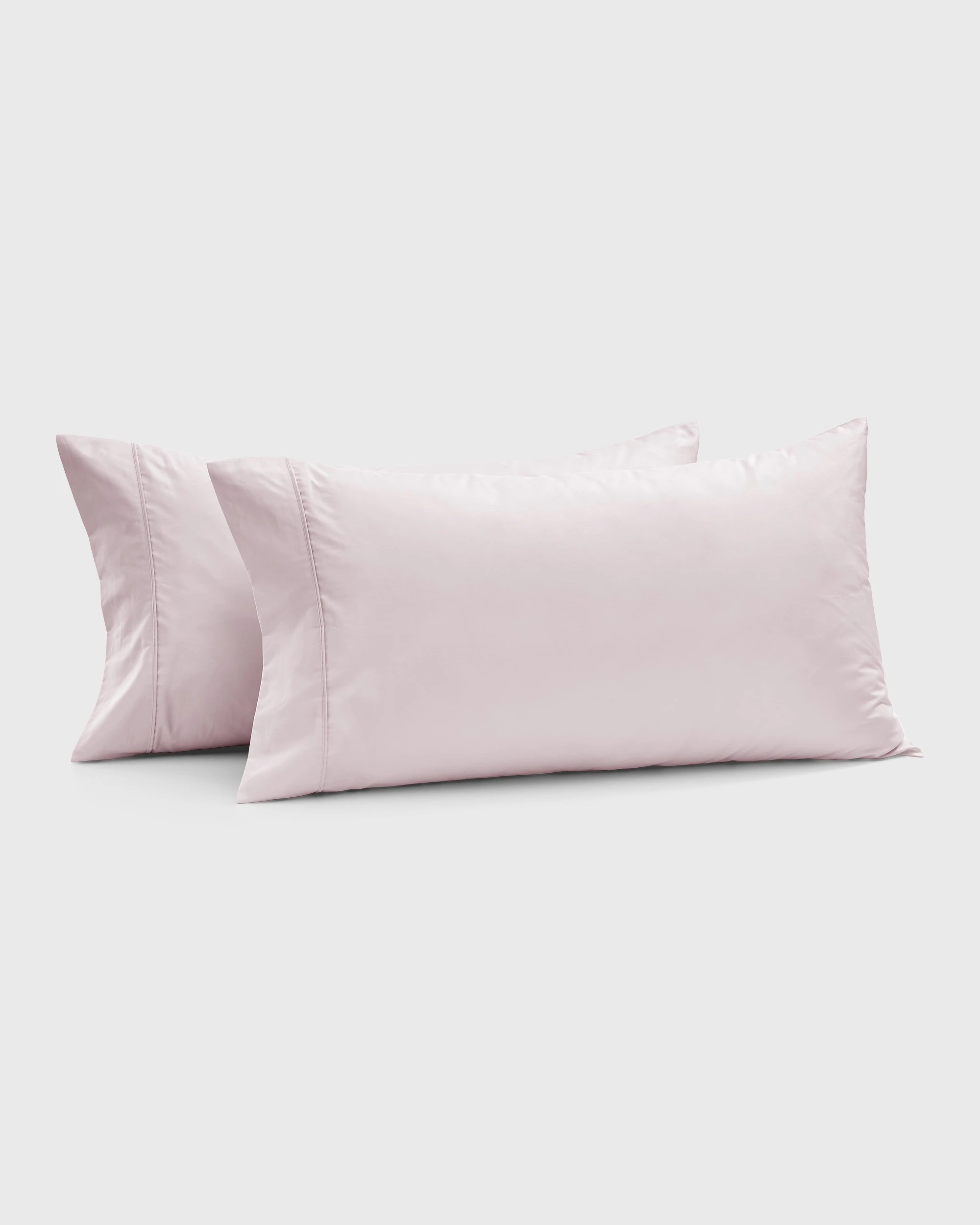 1 Dreamaker 400TC Premium Cotton Sateen King Pillowcase Twin Pack - Petal, 1 of 5