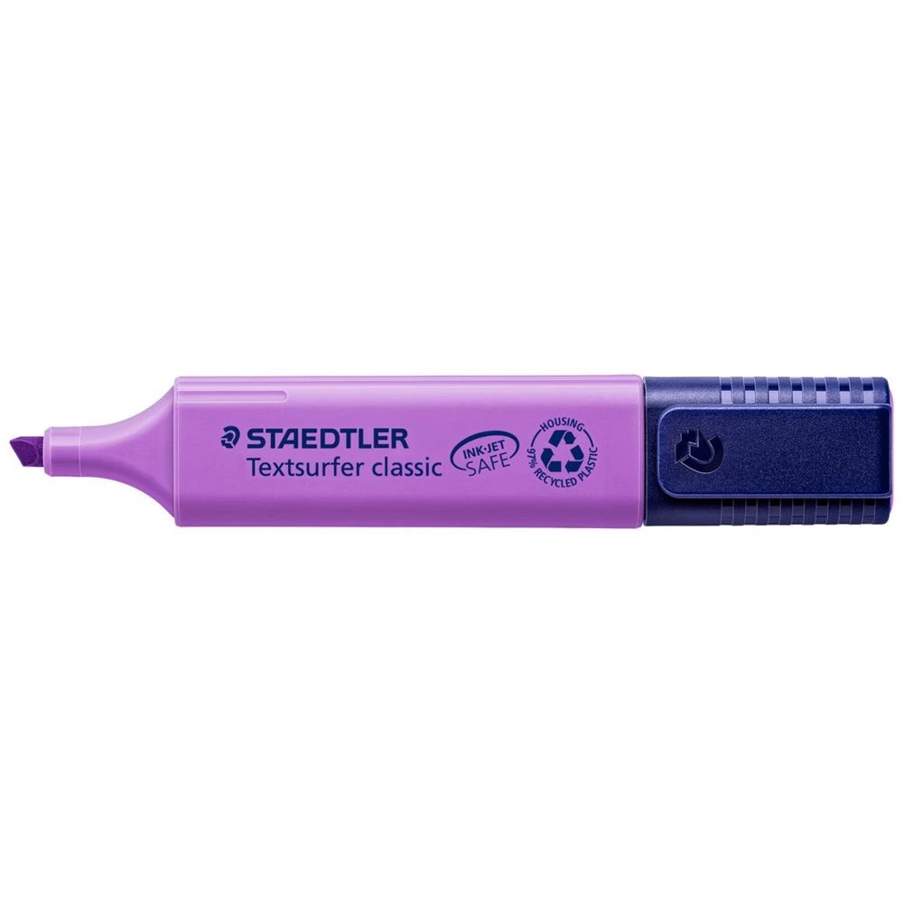 2 Staedtler Textsurfer Classic Highlighters Violet Box 10, 2 of 3