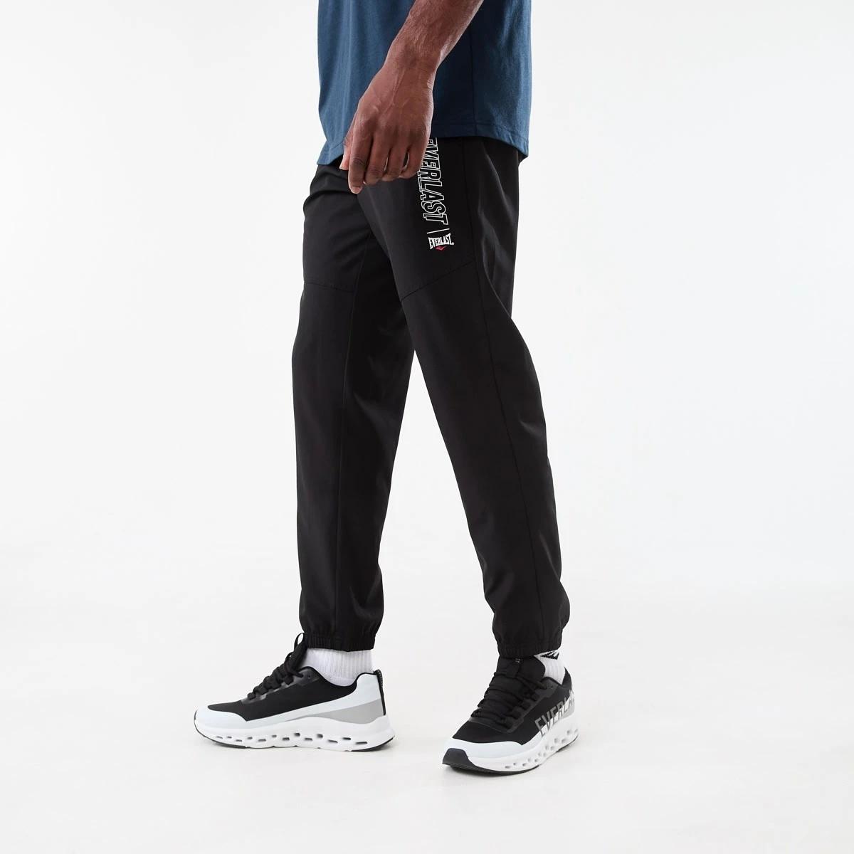1 Everlast Mens Woven Pants EVER CLASSIC BLACK, 1 of 7