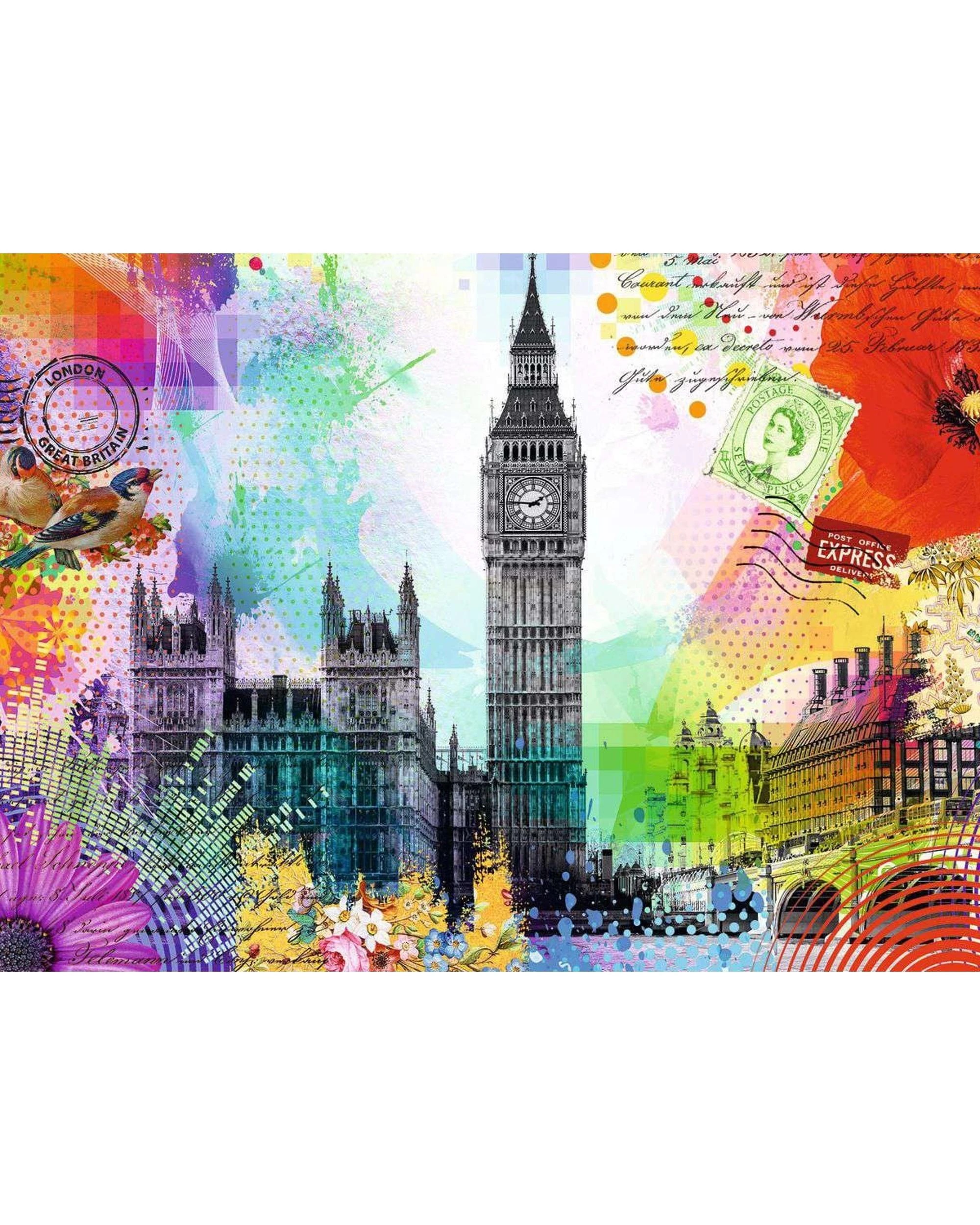 2 Ravensburger London Postcard 500 Piece Jigsaw Puzzle, 2 of 2