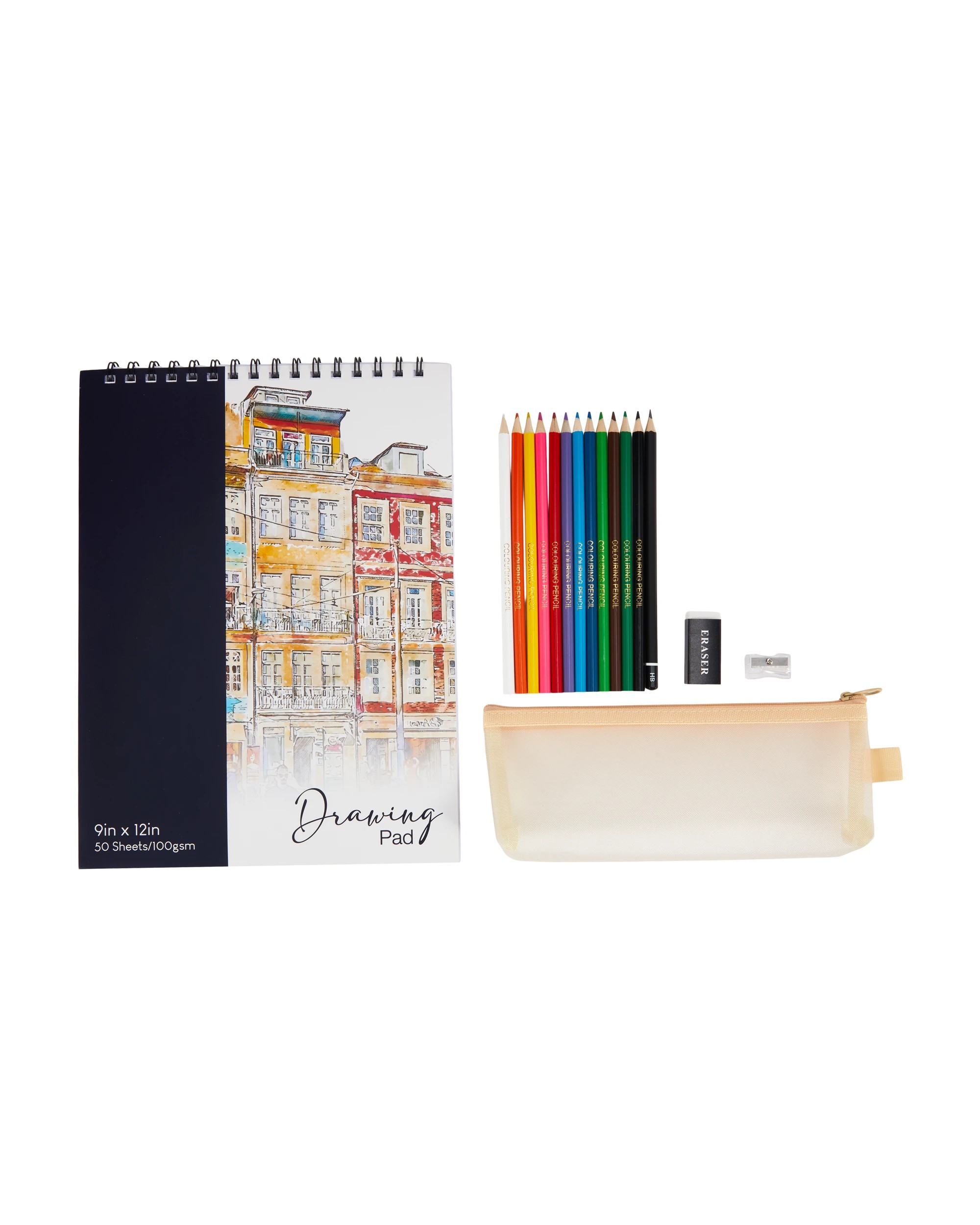 2 17 Piece Drawing Art Set, 2 of 5