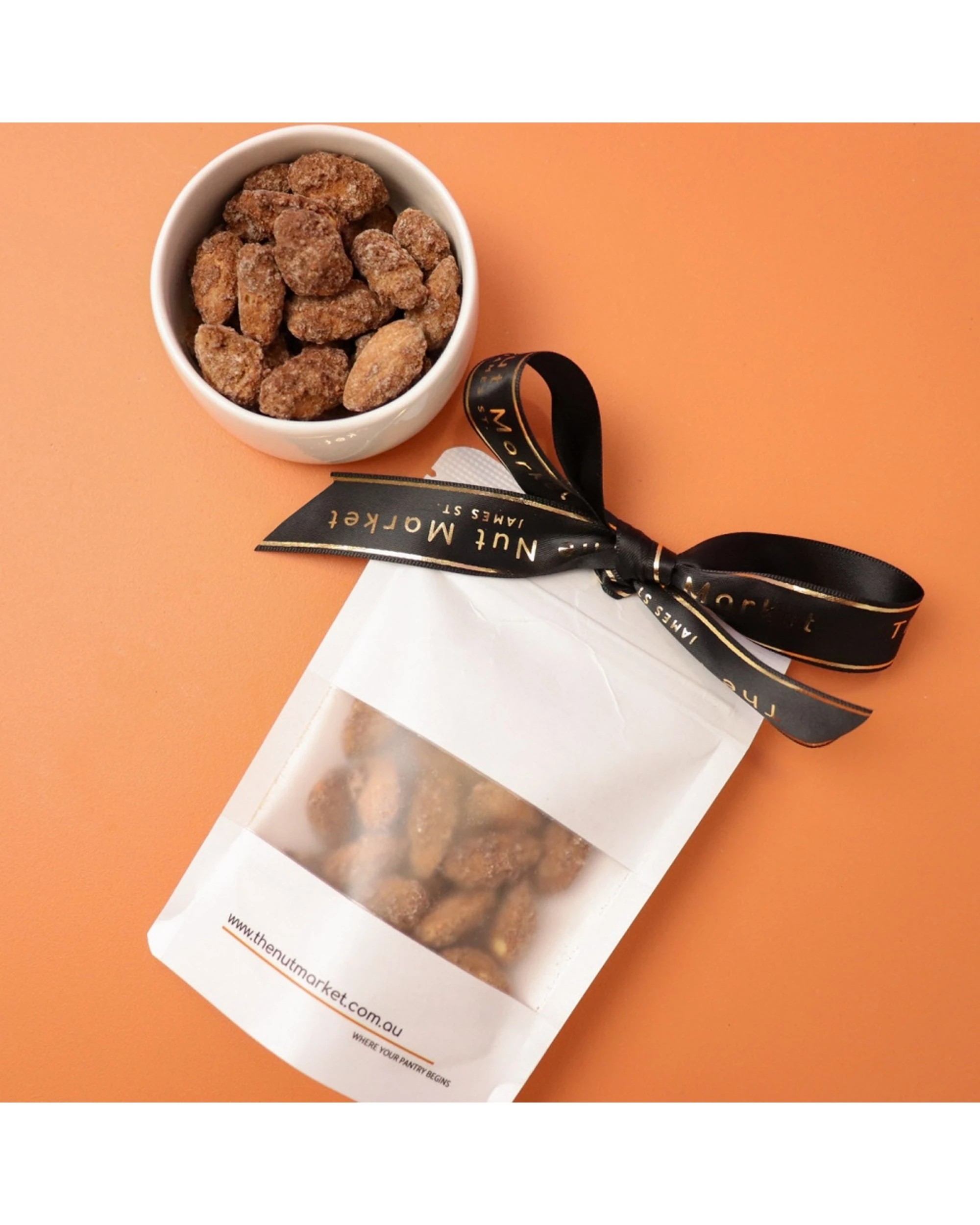 6 Gift Basket Gourmet Nibbles Hamper Set Premium Roasted Nuts Crackers Olives - Multi, 6 of 7