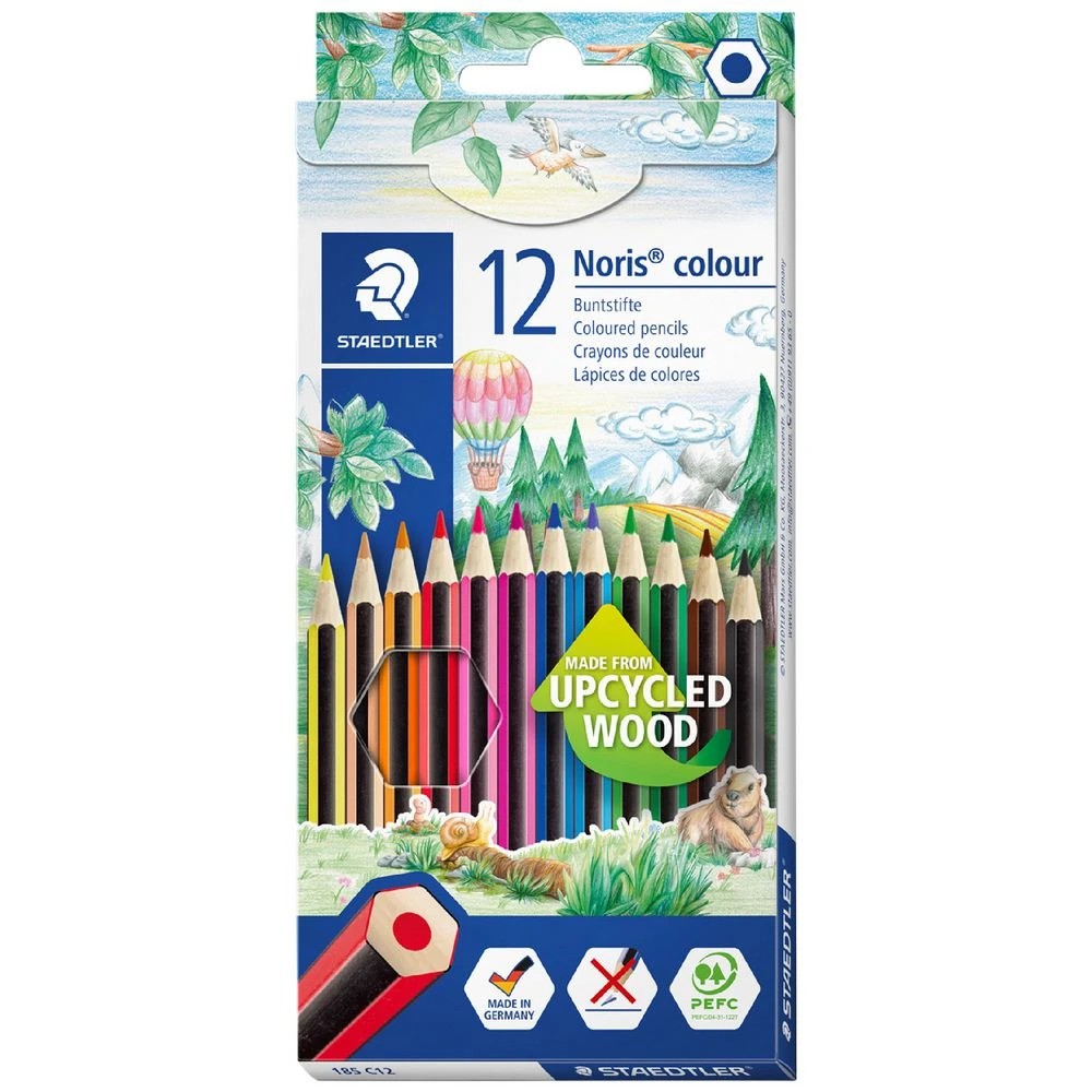 1 Staedtler Noris Coloured Pencils 12 Pack, 1 of 7