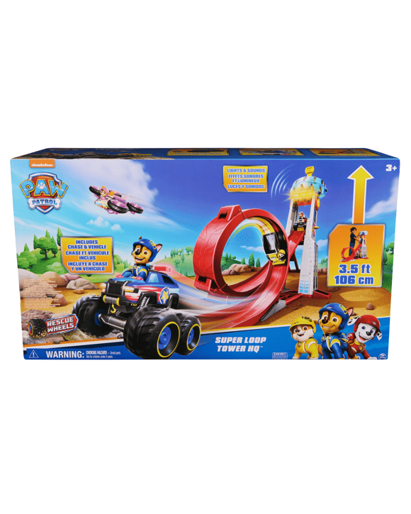 PAW Patrol Rescue Wheels Super Loop Tower HQ