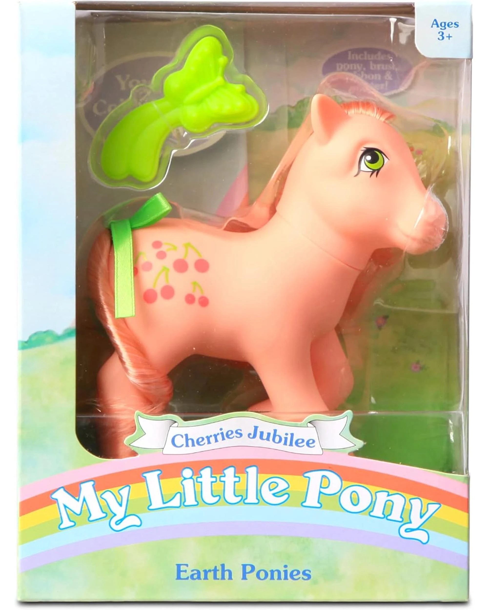 1 My Little Pony Retro Classic Earth Ponies Cherries Jubilee Figure, 1 of 1