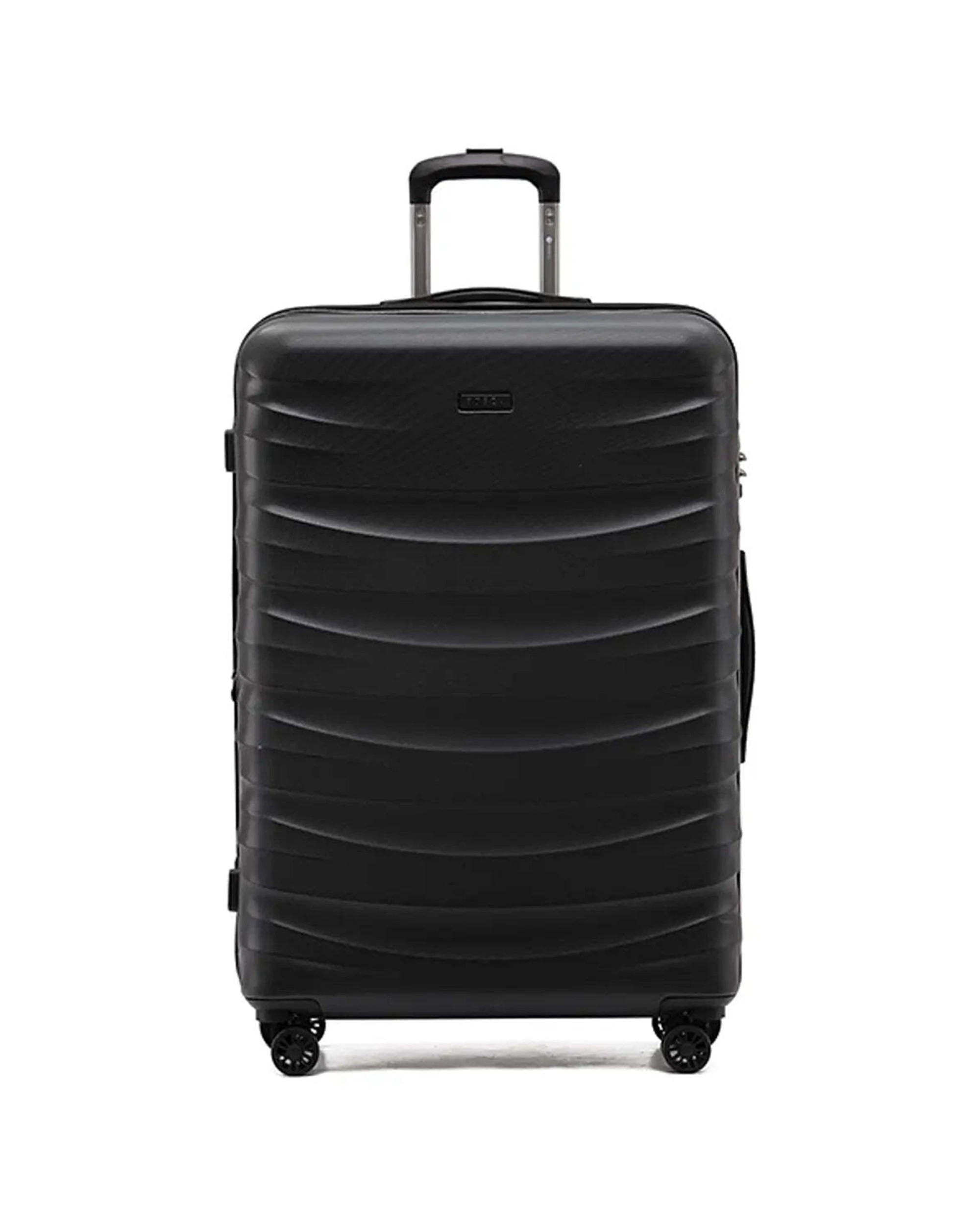 4 Tosca Interstellar 4-Wheel Expandable Suitcase Set of 3 Small Medium Large - Black, 4 of 5