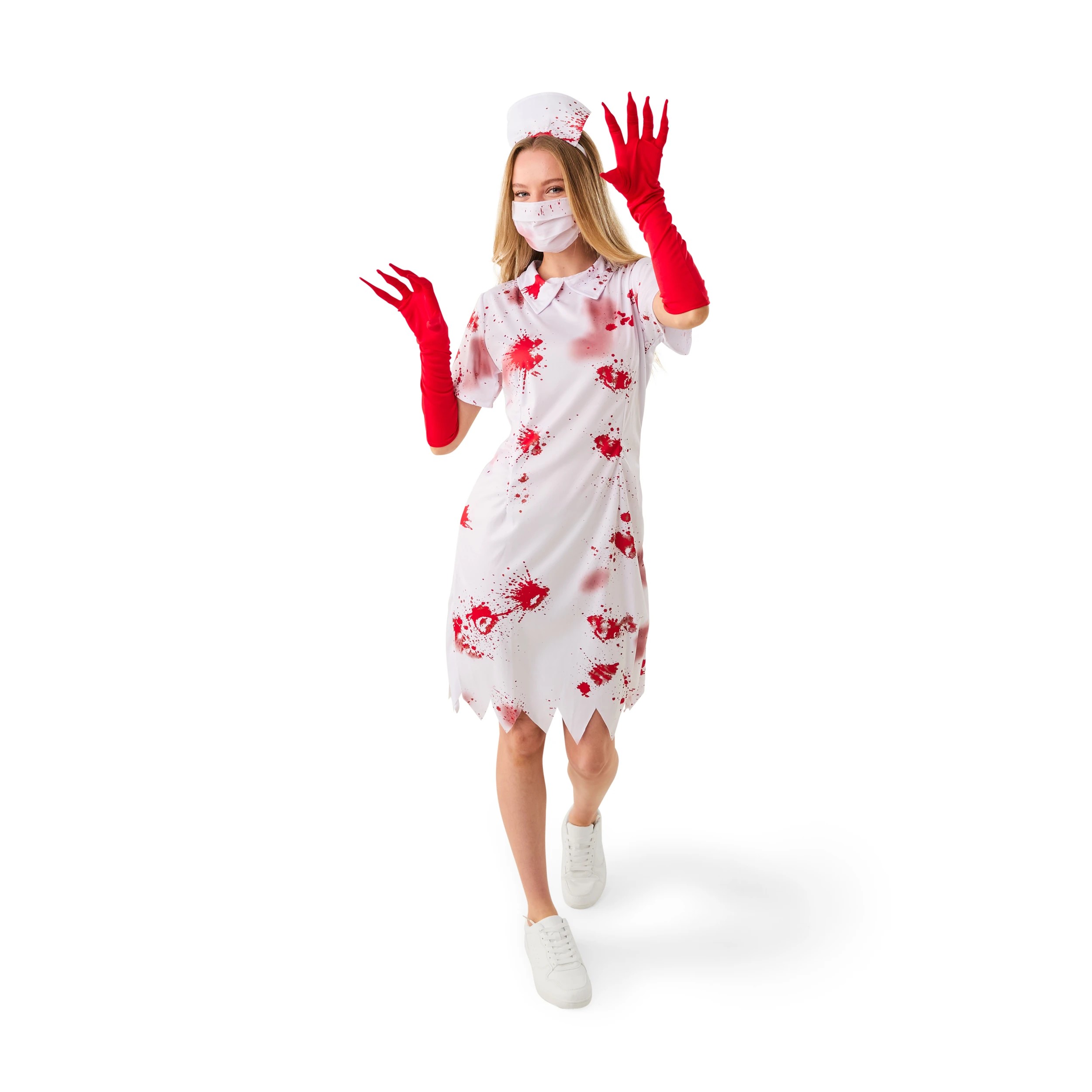 1 5 Piece Zombie Nurse Costume - Adult, 1 of 9