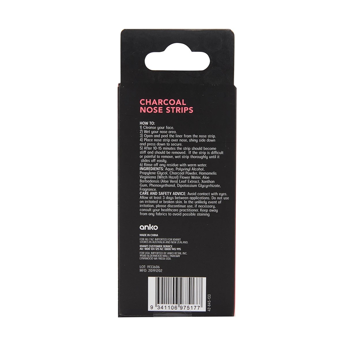 2 6 Pack Nose Strips - Charcoal, 2 of 3