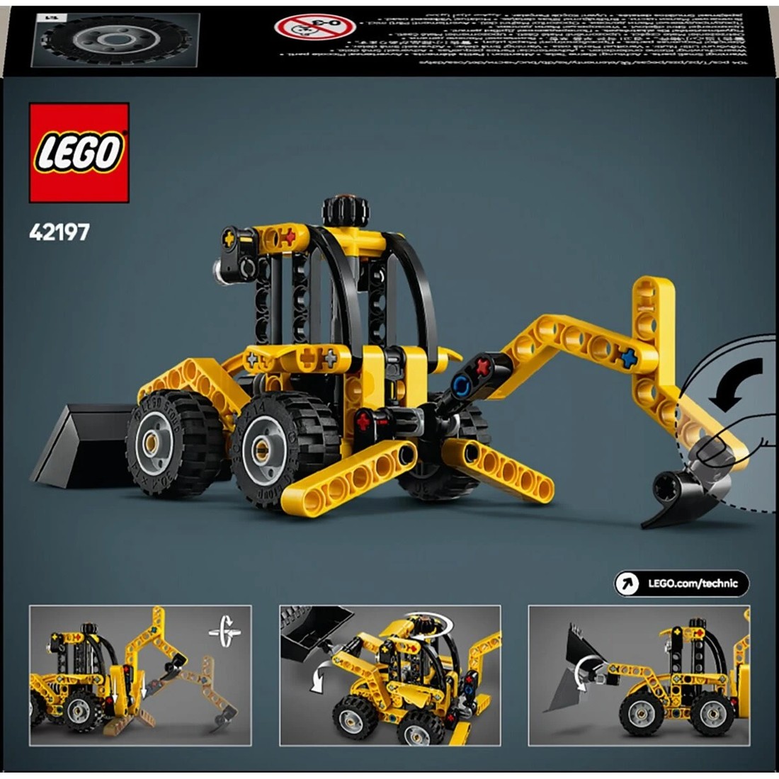 11 LEGO Technic Backhoe Loader 42197, 11 of 11