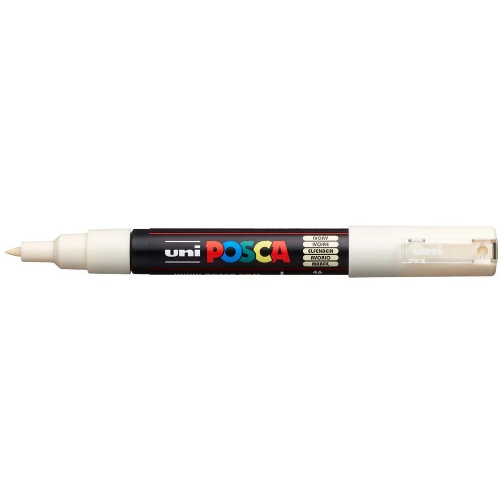 1 POSCA PC-1M Paint Marker Ivory, 1 of 2