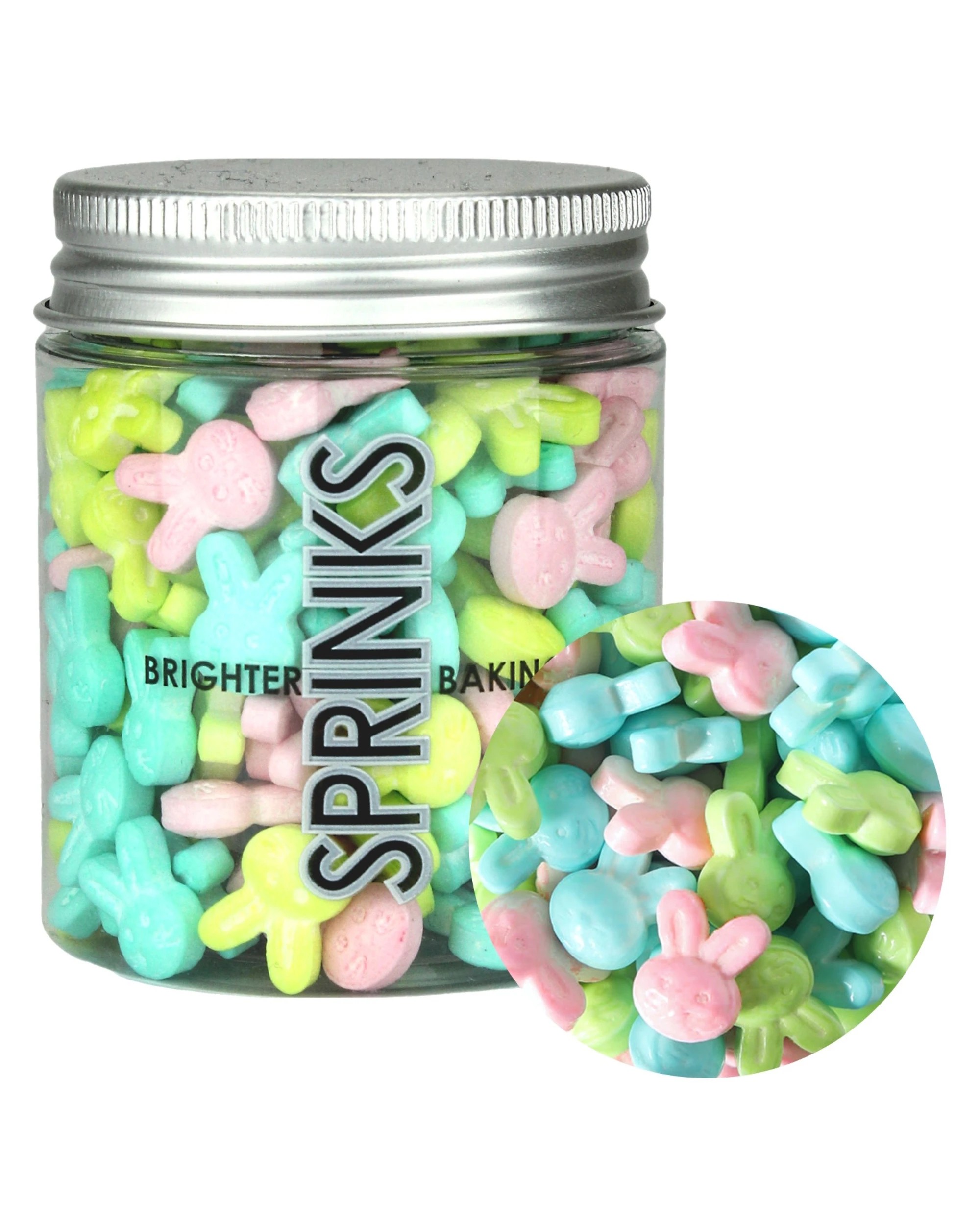 1 Sprinks Pastel Bunnies Sprinkles 70g, 1 of 2