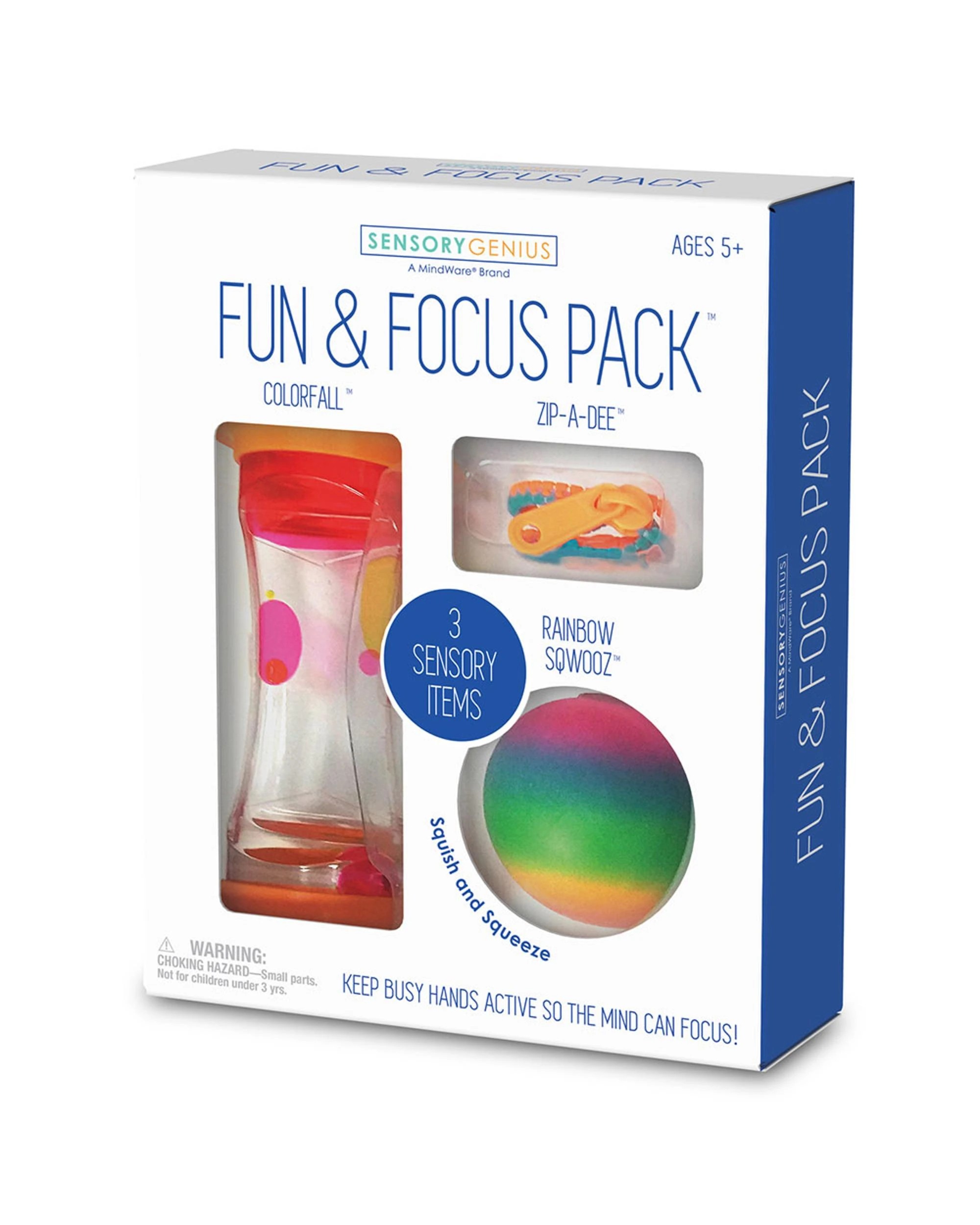 1 Sensory Fun and Focus Pack 3 Items, 1 of 1